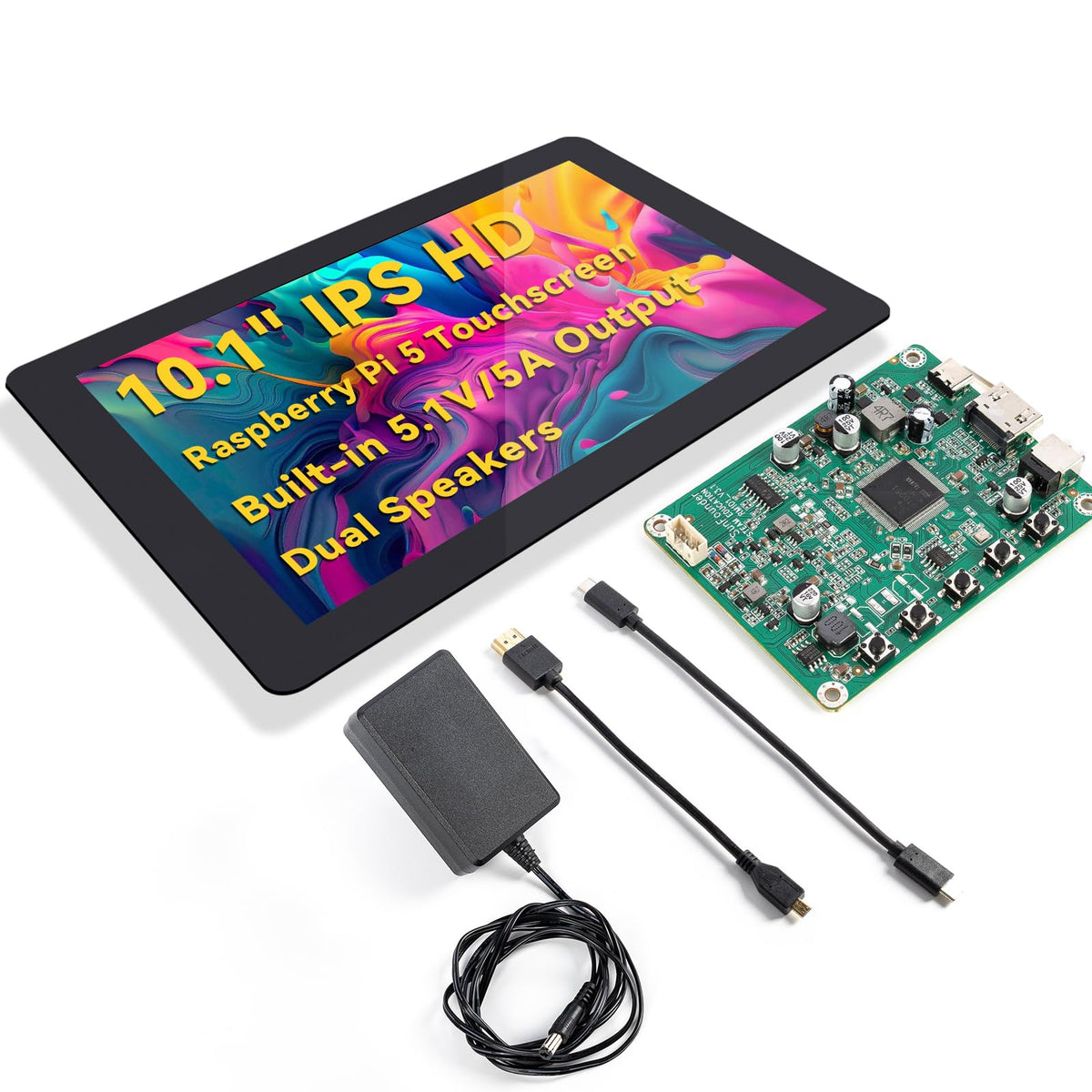 Sunfounder Latest 10 Inch Diy Touch Screen All-In-One Solution For Ras ...