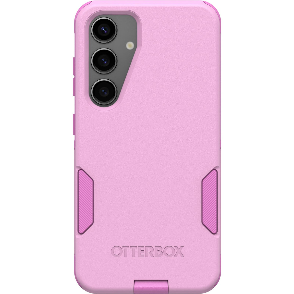Otterbox Samsung Galaxy S24 Commuter Series Case   Run Wildflower (Pink), Slim & Tough, Pocket Friendly, With Port Protection