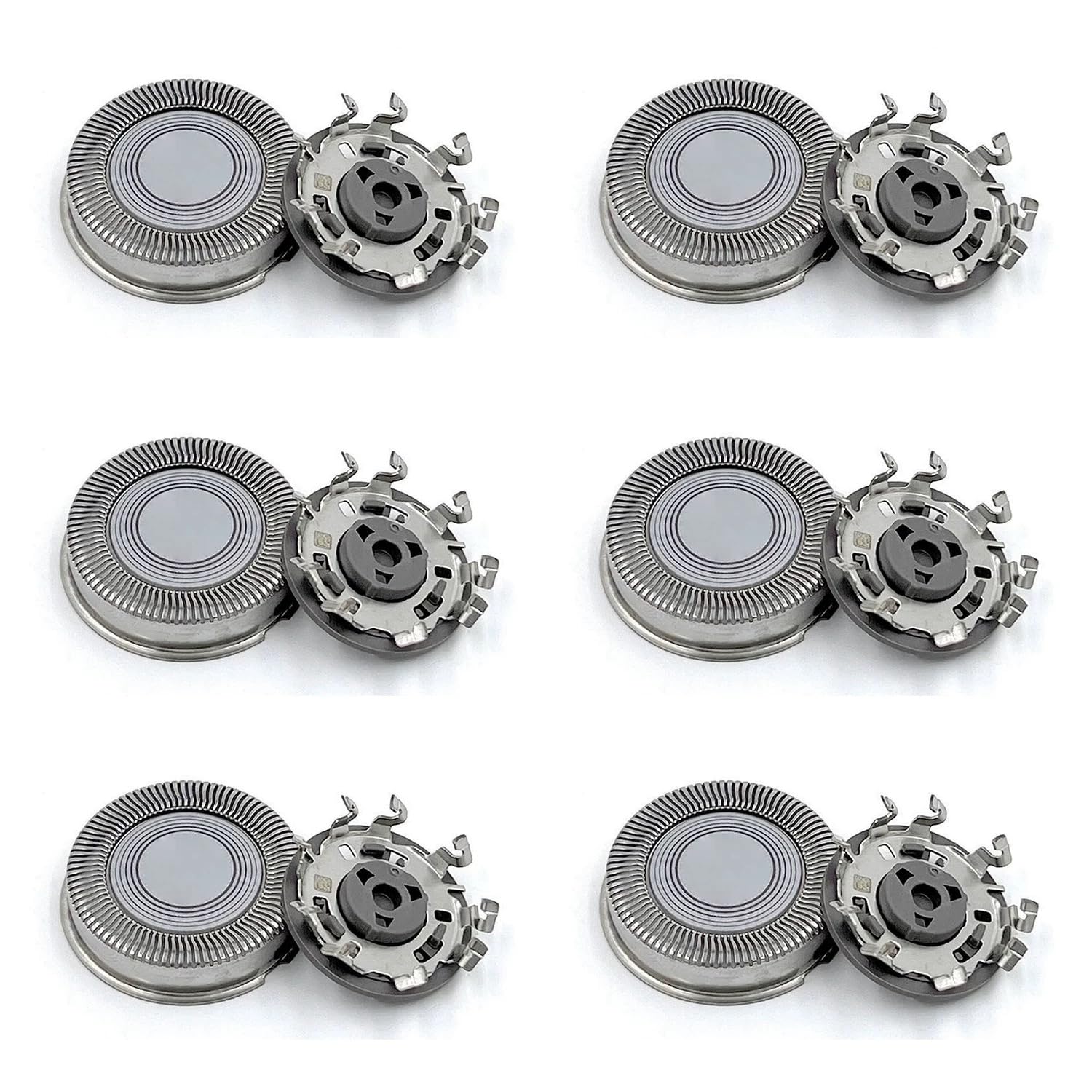 Sh30 Replacement Heads For Philips Norelco Shaver Series 3000, 2000, 1000 And More (6 Pack)
