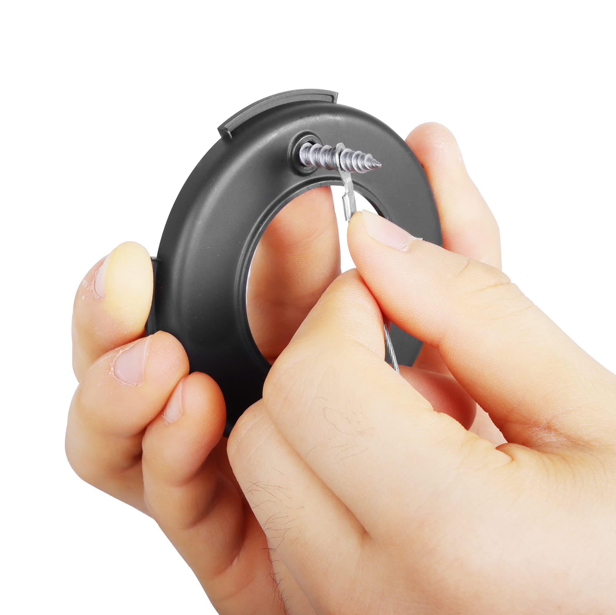 Holicfun Anti Drop Security Chain For Google Nest Cam (Battery) And Simplisafe Outdoor Camera   2 Pack