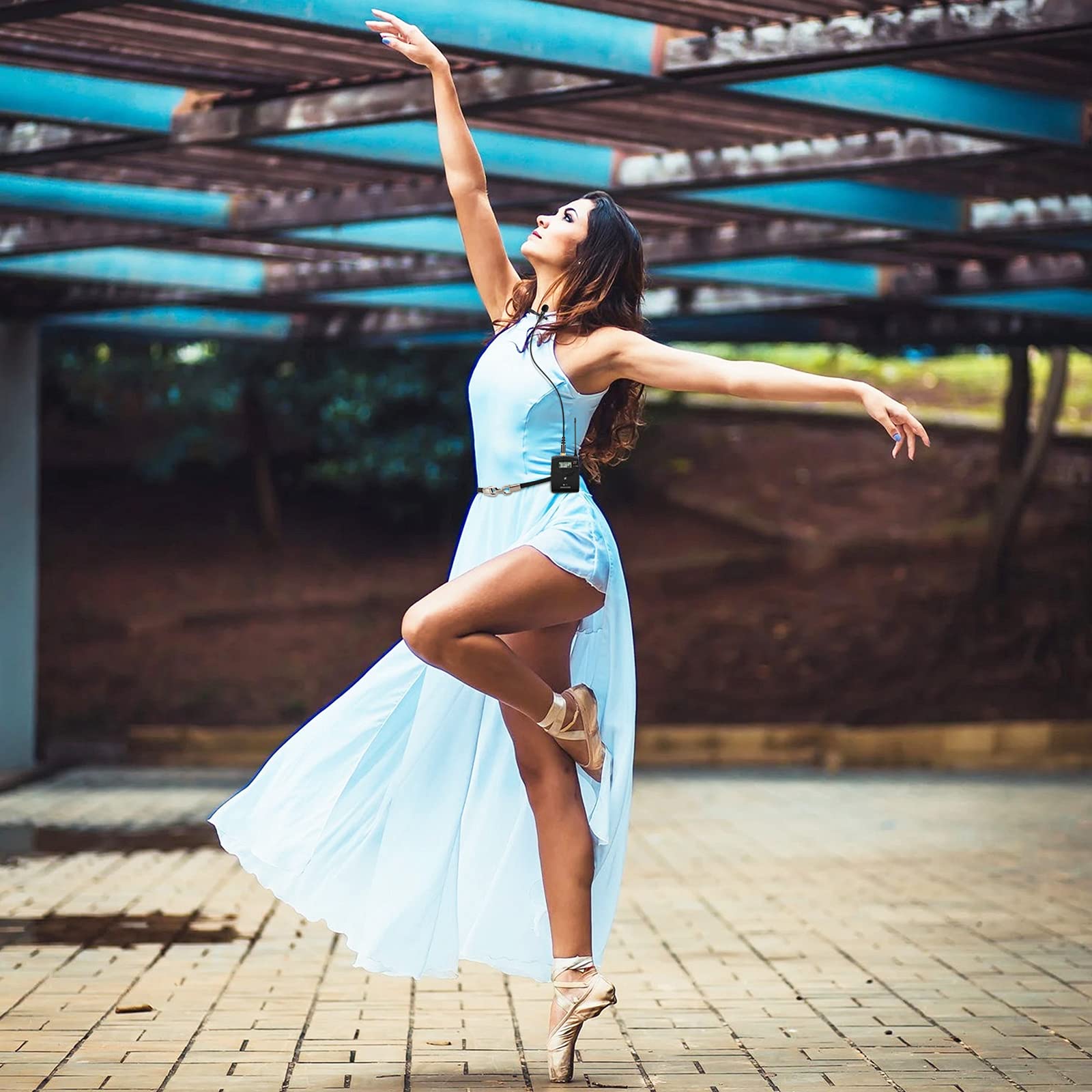 2 Pack Lavalier Lapel Microphone Compatible With Sennheiser Wireless System Bodypack Transmitter, Omnidirectional Condenser Mic