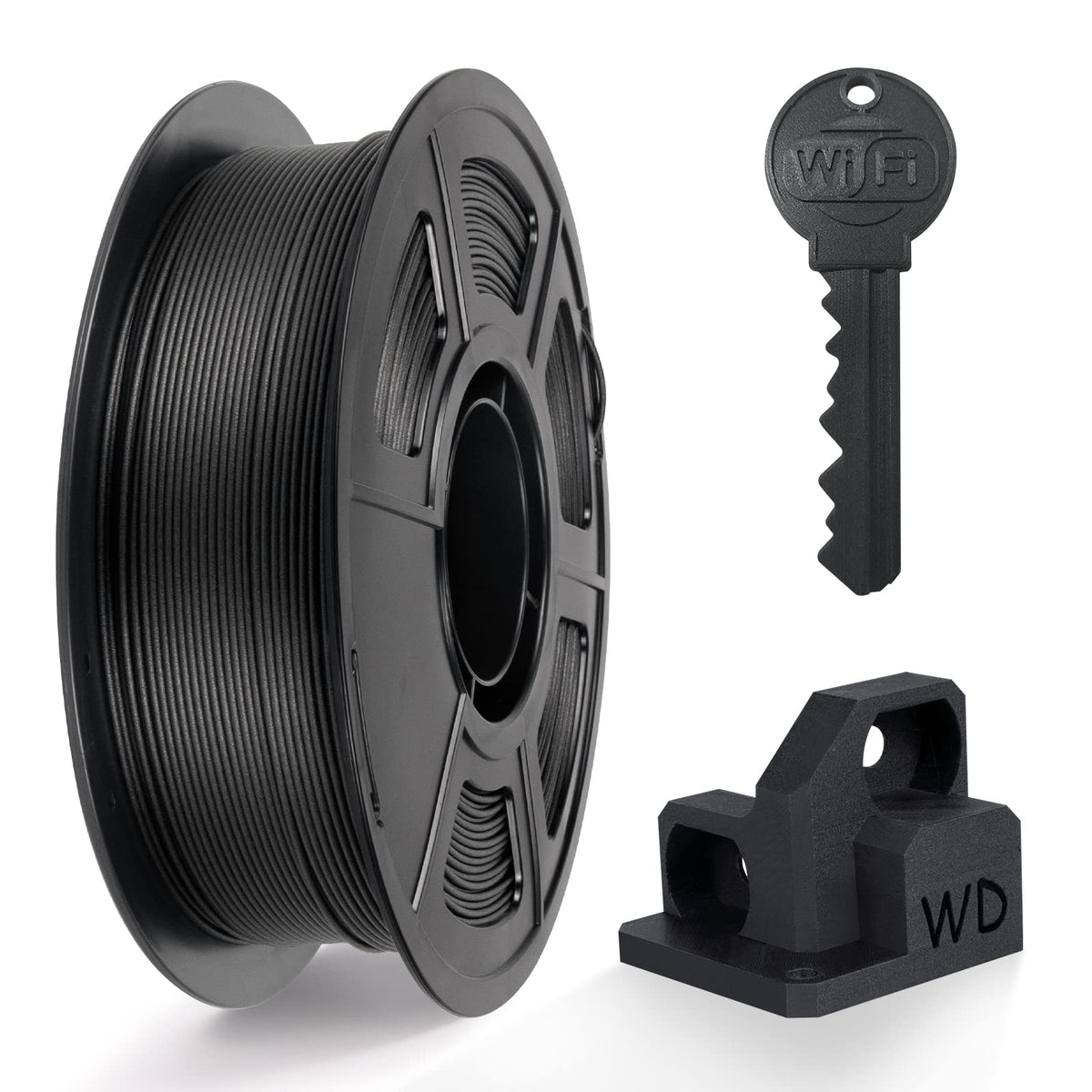 3D Printer Filament Carbon Fiber Petg Filament, Iemai Petg Filament 1.75Mm, Petg Filament Filled 20% Carbon Fiber, 3D Printing F