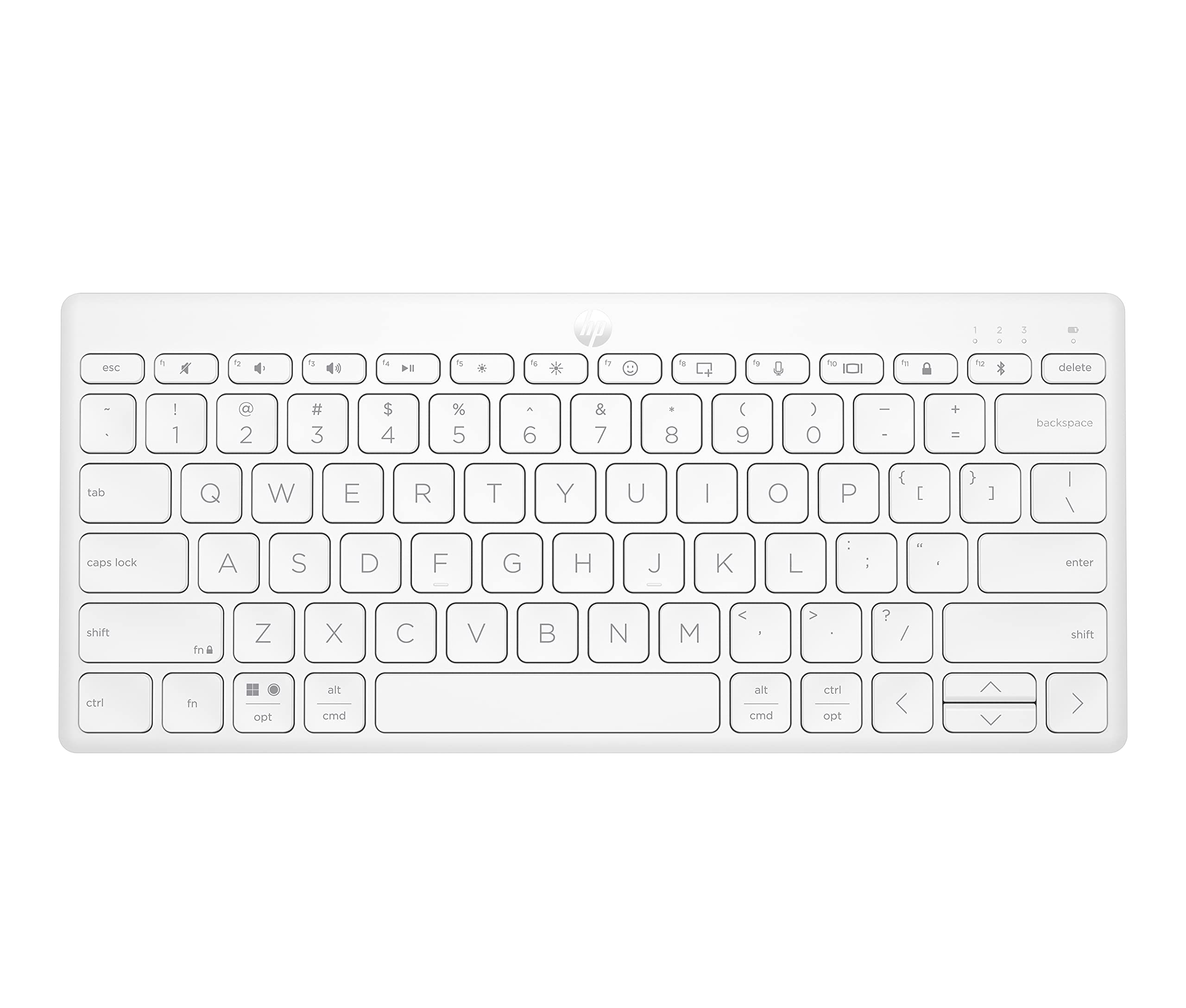 Hp 350 Bt Multi-Device Keyboard White