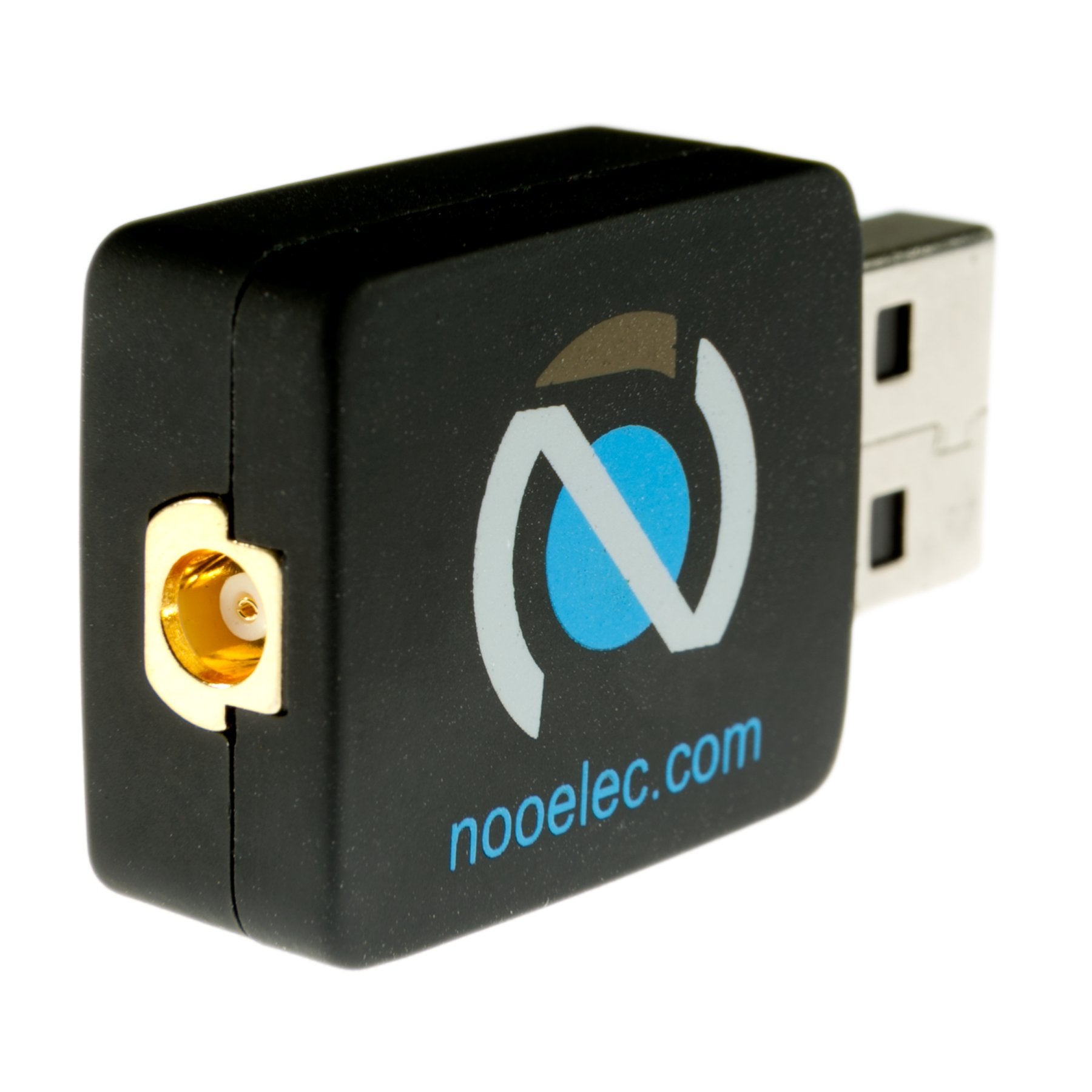 Nesdr Nano 2 Plus   Tiny Black Rtl Sdr Usb Set (Rtl2832U & R820T2) With Ultra Low Phase Noise 0.5Ppm Tcxo, Mcx Antenna