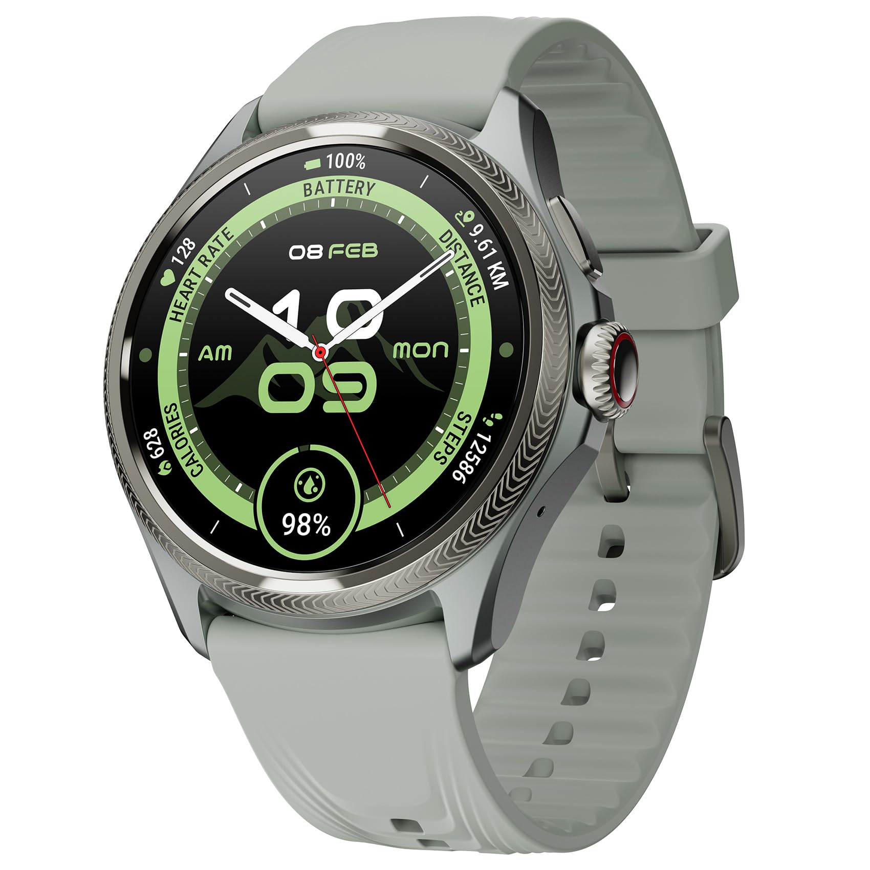 Ticwatch Pro 5 Enduro Smartwatch for Men 1.43 Android Wear OS Smart Watch 90 Hrs Battery 110+ Workout Modes Health Fitness Track