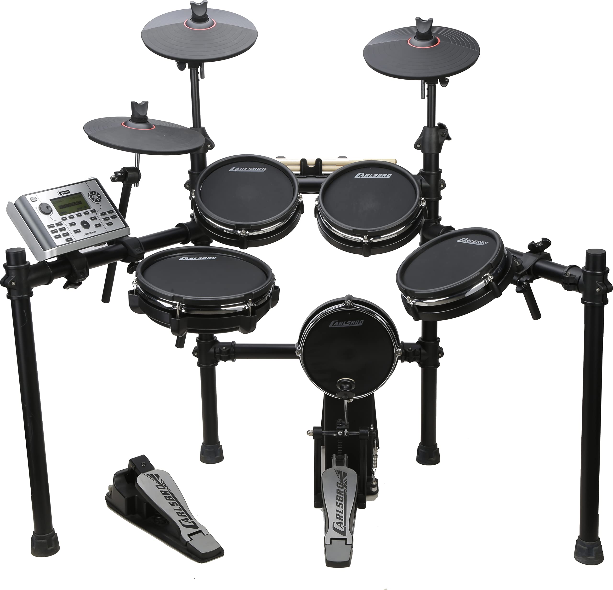 Carlsbro Electronic Drum Set, Black (Csd400)