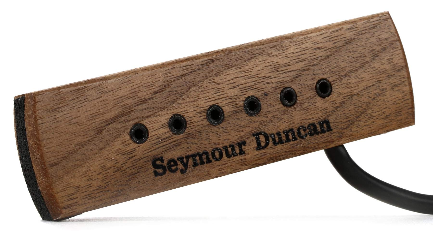Seymour Duncan Sa 3Xl Adjustable Woody Acoustic Soundhole Pickup   Walnut Hum Canceling