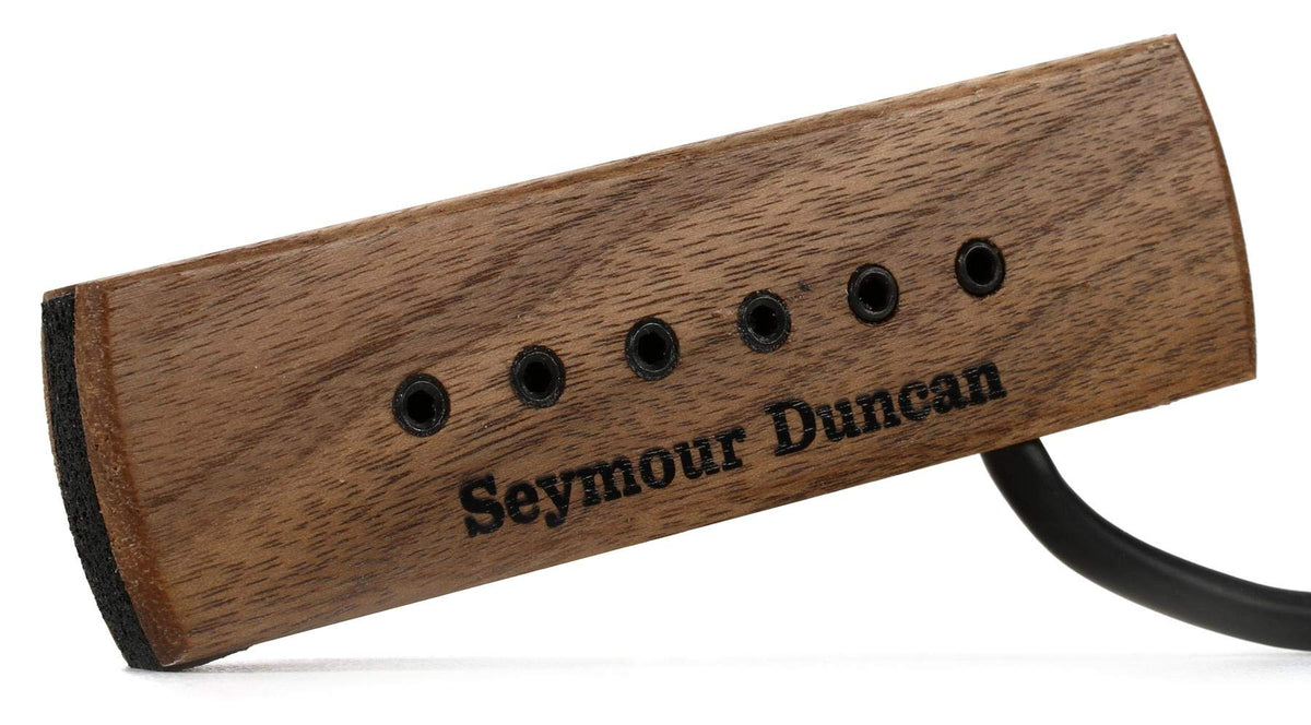 Seymour Duncan Sa 3Xl Adjustable Woody Acoustic Soundhole Pickup   Walnut Hum Canceling
