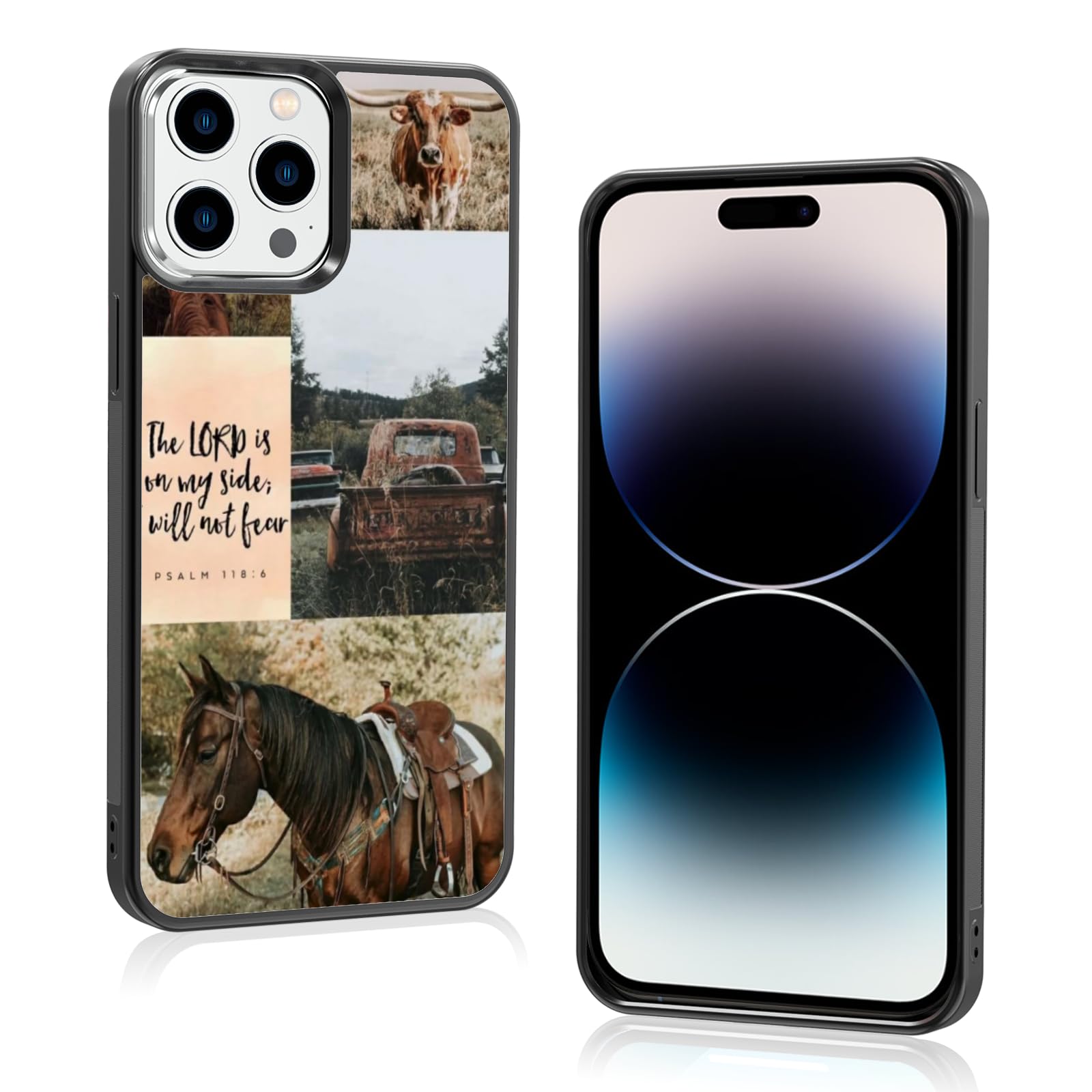 Traday Western Phone Case Compatible With Iphone 14 Pro Max Horse Phone Case