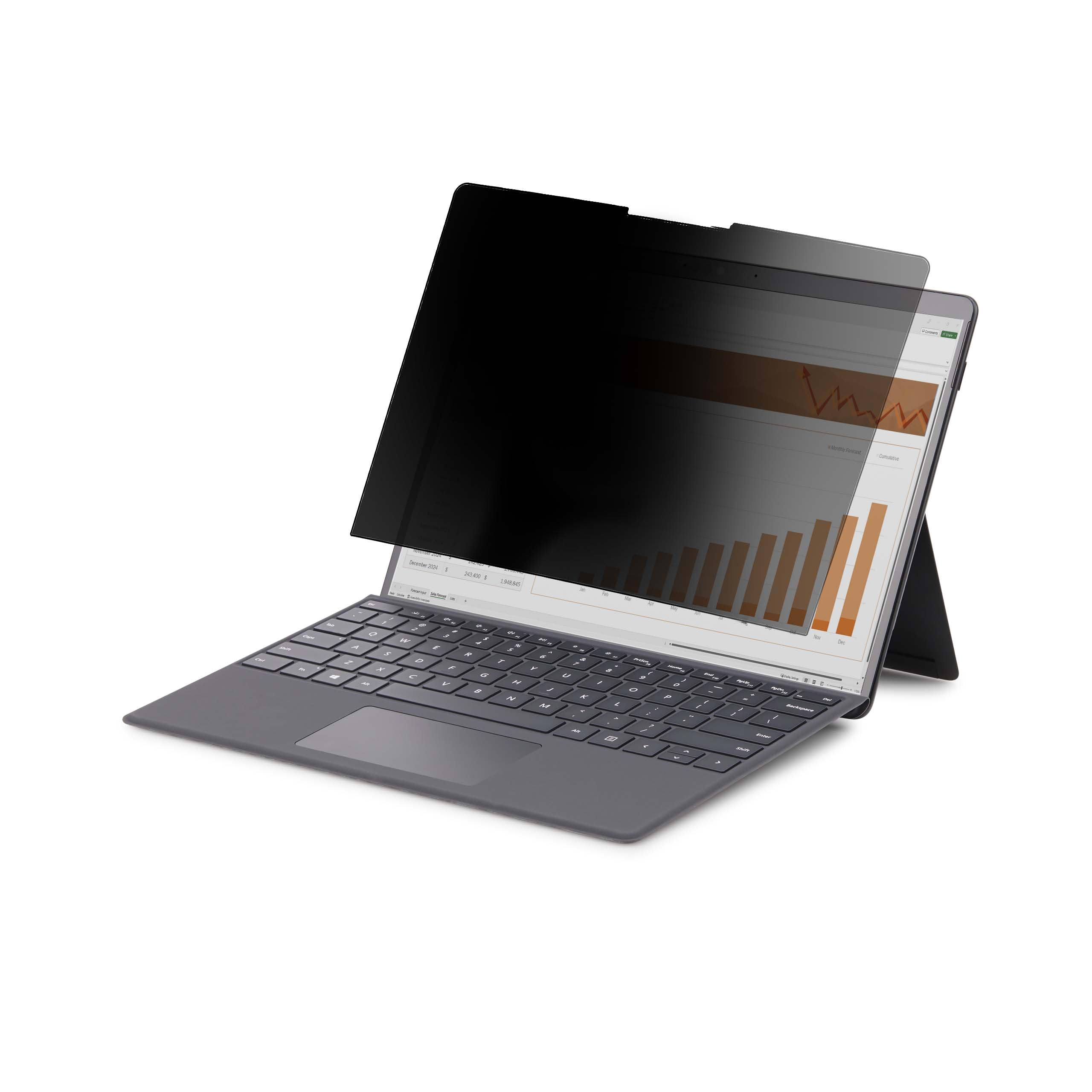 4-Way 12.4In Surface Laptop Go 1/2/3 Privacy Screen Filter, Portrait/Landscape,