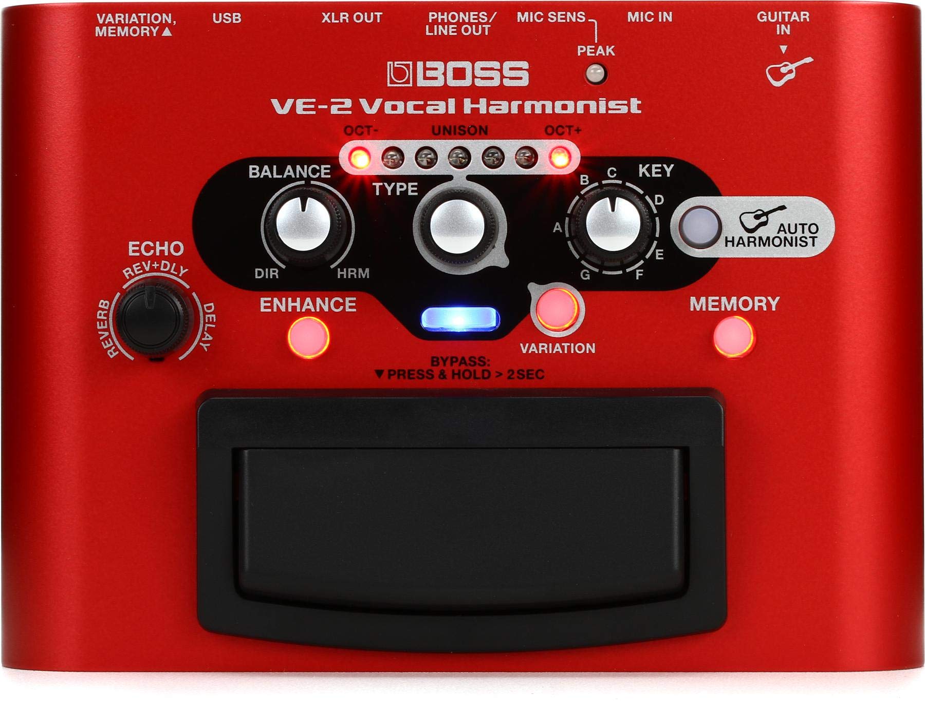 Boss Ve 2 Vocal Harmonist Effects Processor