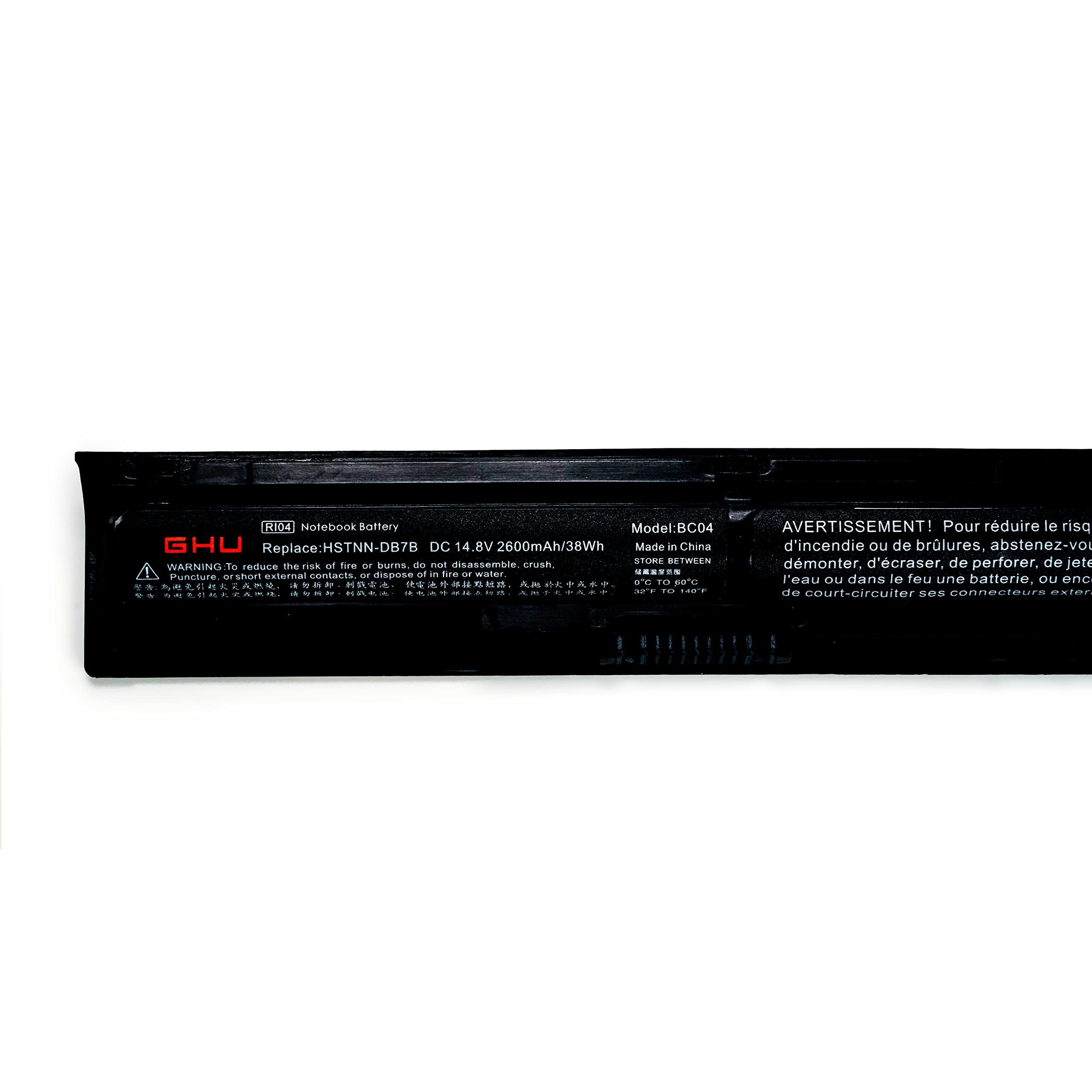 Ghu New 38 Wh 2600 Mah Battery For Ri04 Ri04Xl Ri06Xl 805294 001 Battery Compatible With Hp Probook 450 G3 455 G3 470 G3 Series