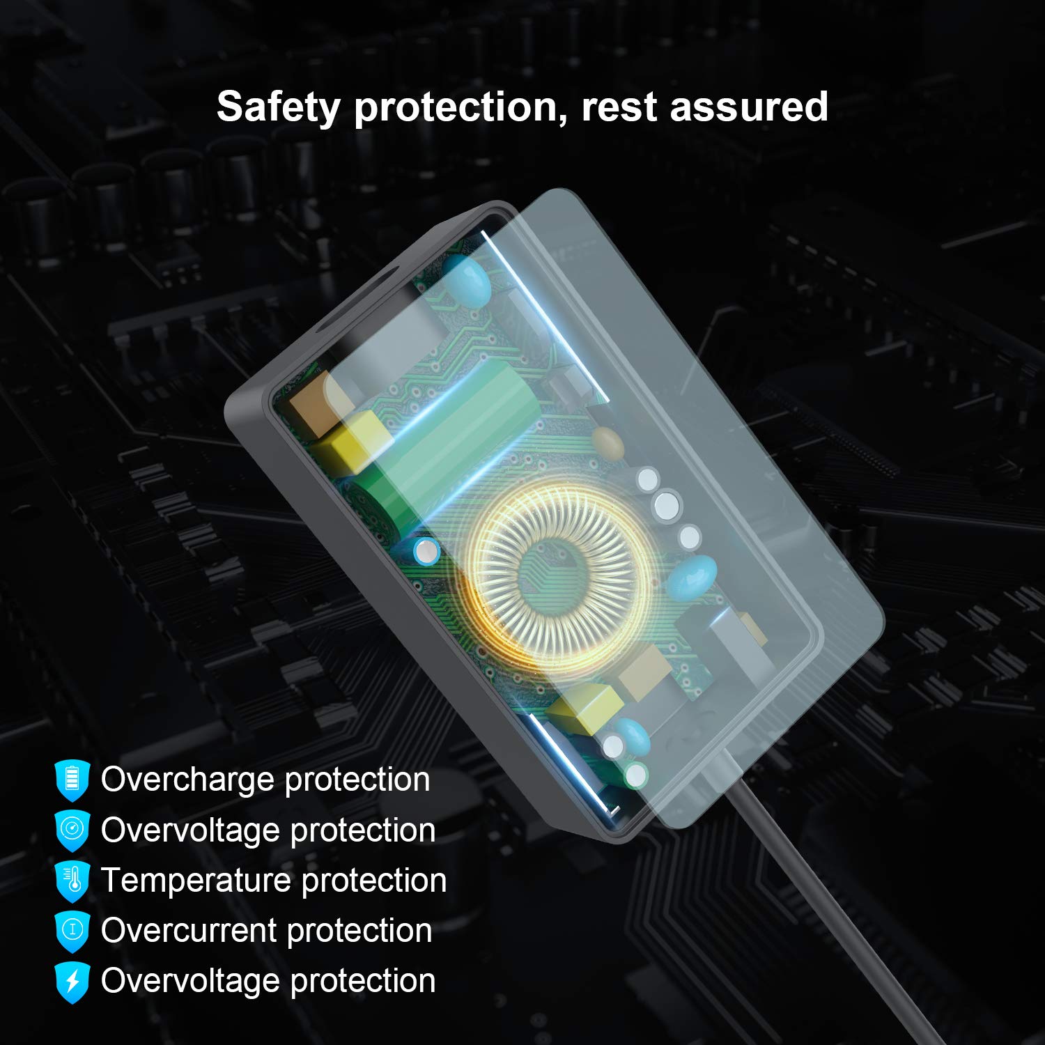 Surface Book Charger, Ayneff 15V 4A 65W Surface Pro Power Supply Compatible With Microsoft Surface Book Surface Laptop Surface P