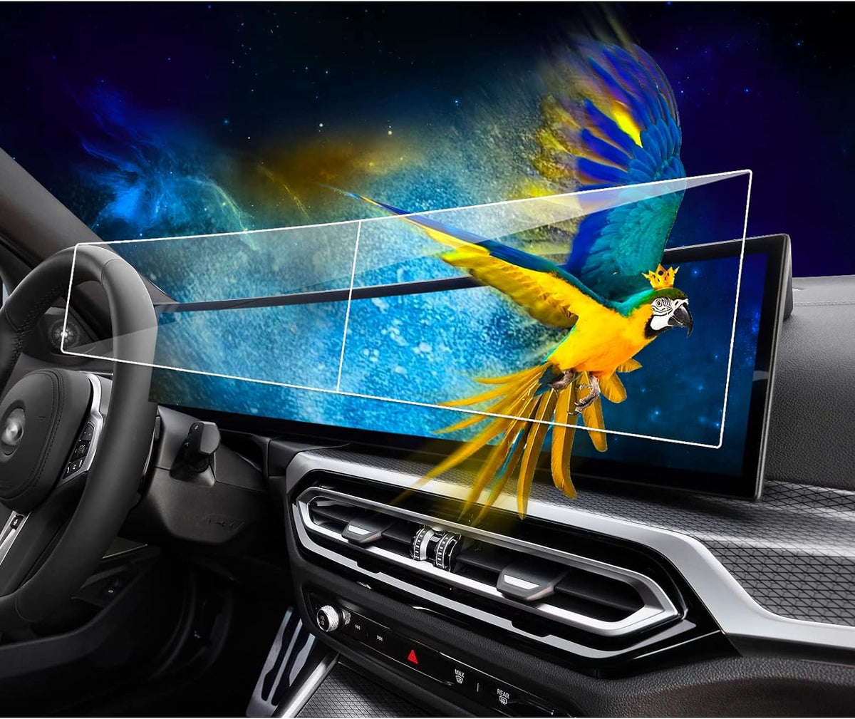 Eueky Fit For 2025 Bmw X5 X6 X7 I4 Screen Protector Touchscreen For 2023 2024 Bmw X7 I4 I7 Ix 7 Series,Idrive8 Curved Display To