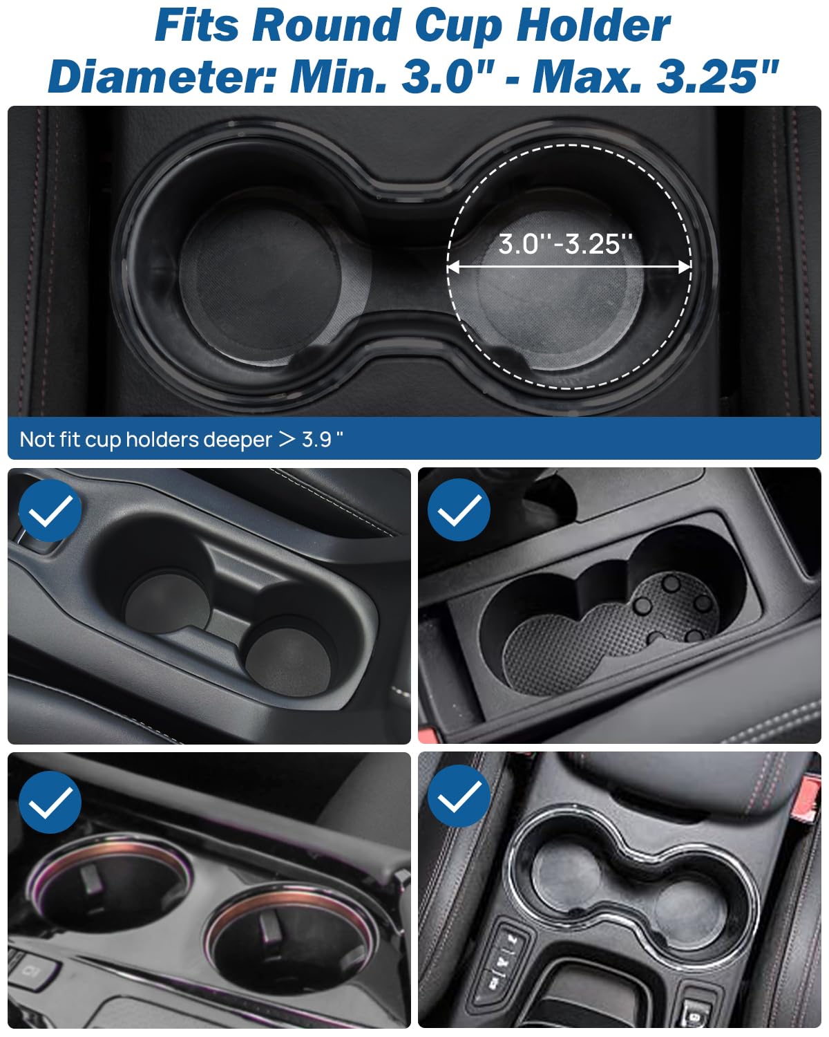 Joytutus Cup Holder Phone Mount For Car, Car Cellphone Large Adapter Long Arm With 360 Degree Rotation, Compatible Iphone, Samsu