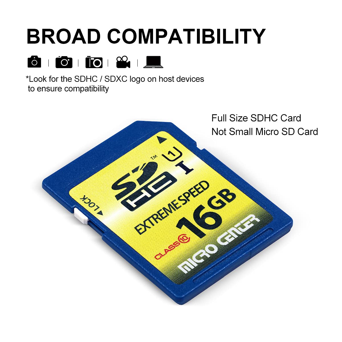 Inland 16Gb Class 10 Sdhc Flash Memory Card 10 Pack Standard Full Size Sd Card Ush I U1 Trail Camera Memory Card By Micro Center