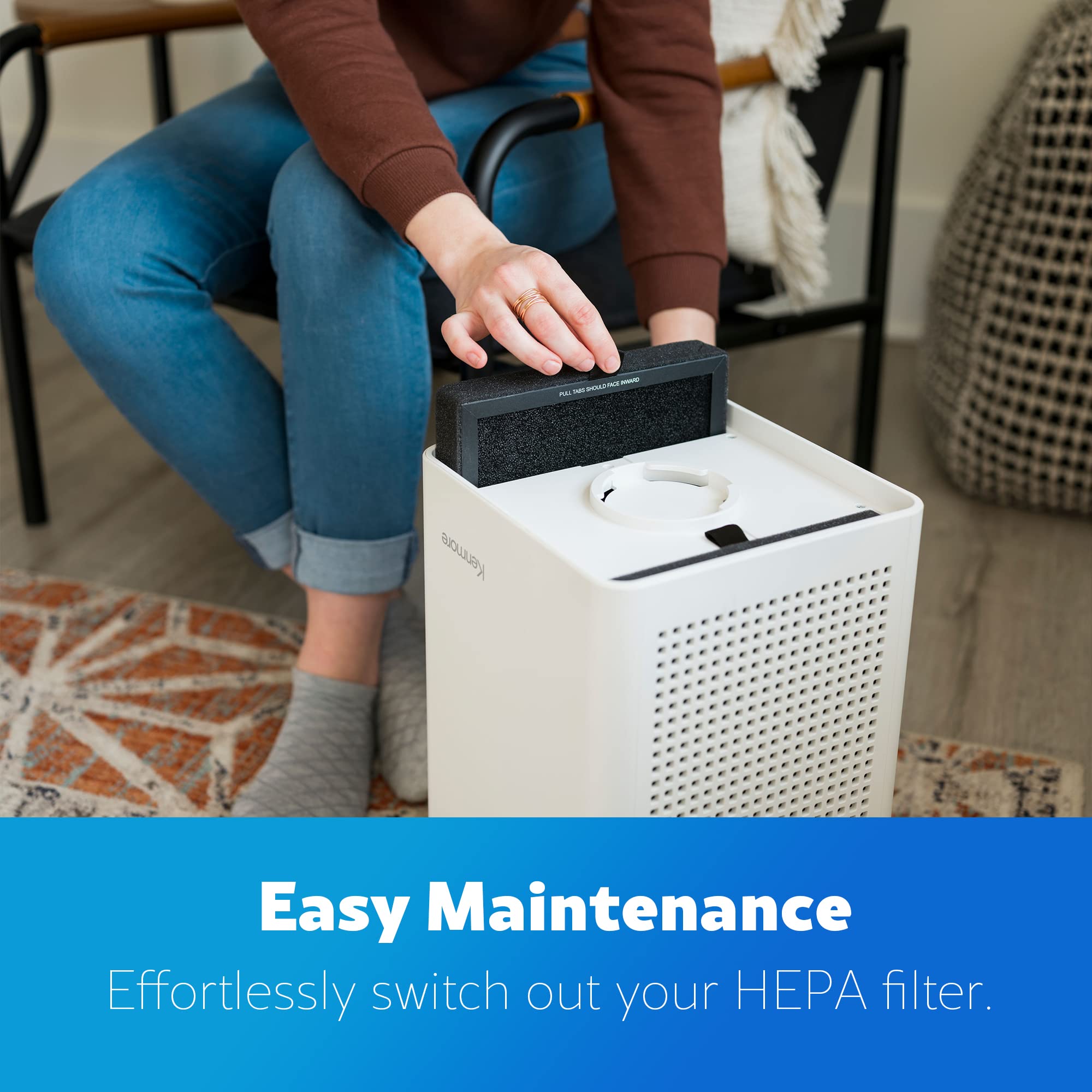 Kenmore Kf250 1200E Series Air Purifier Replacement True Hepa Filter