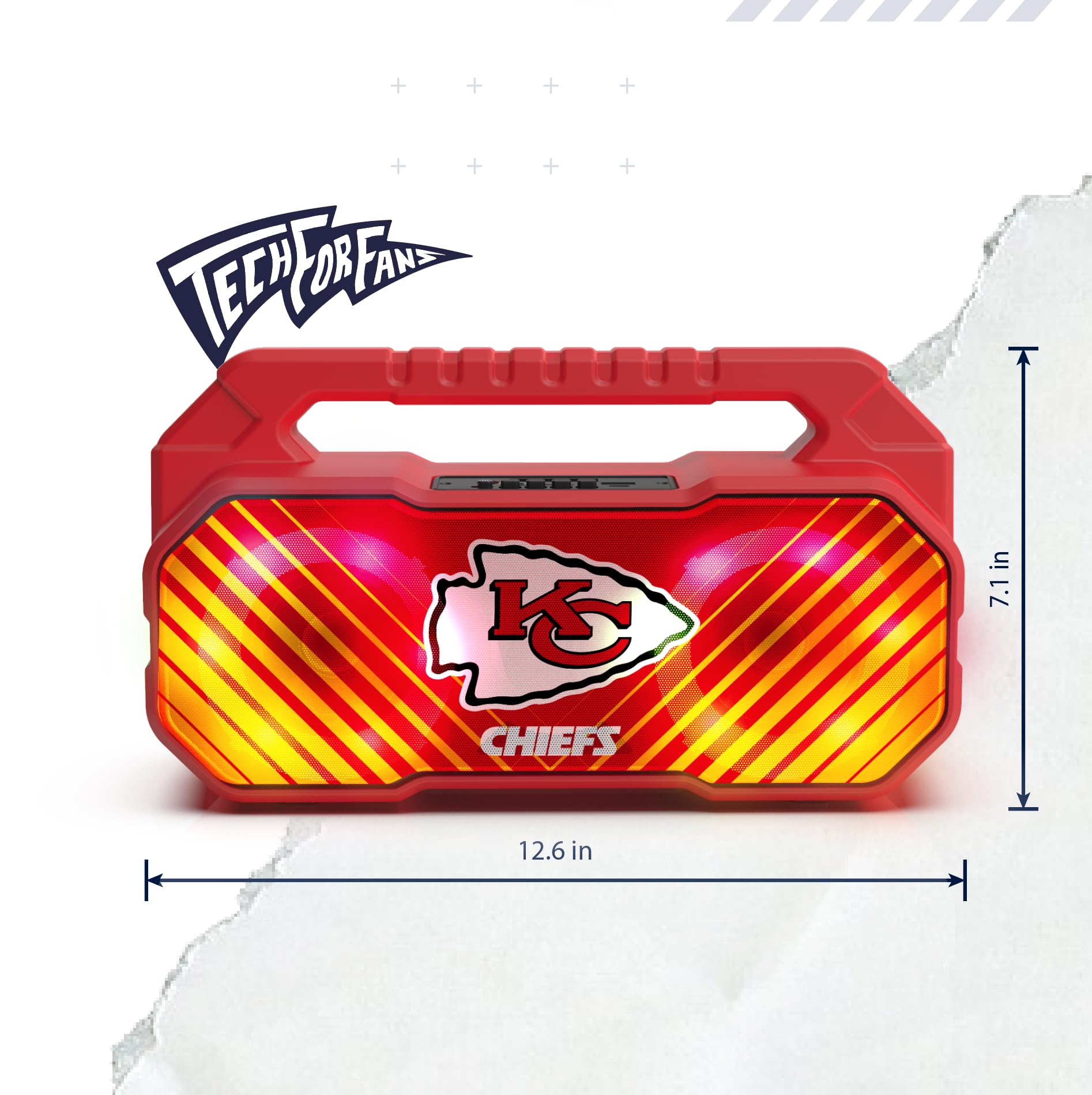 Soar Nfl Wireless Boombox Speaker, Miami Dolphins