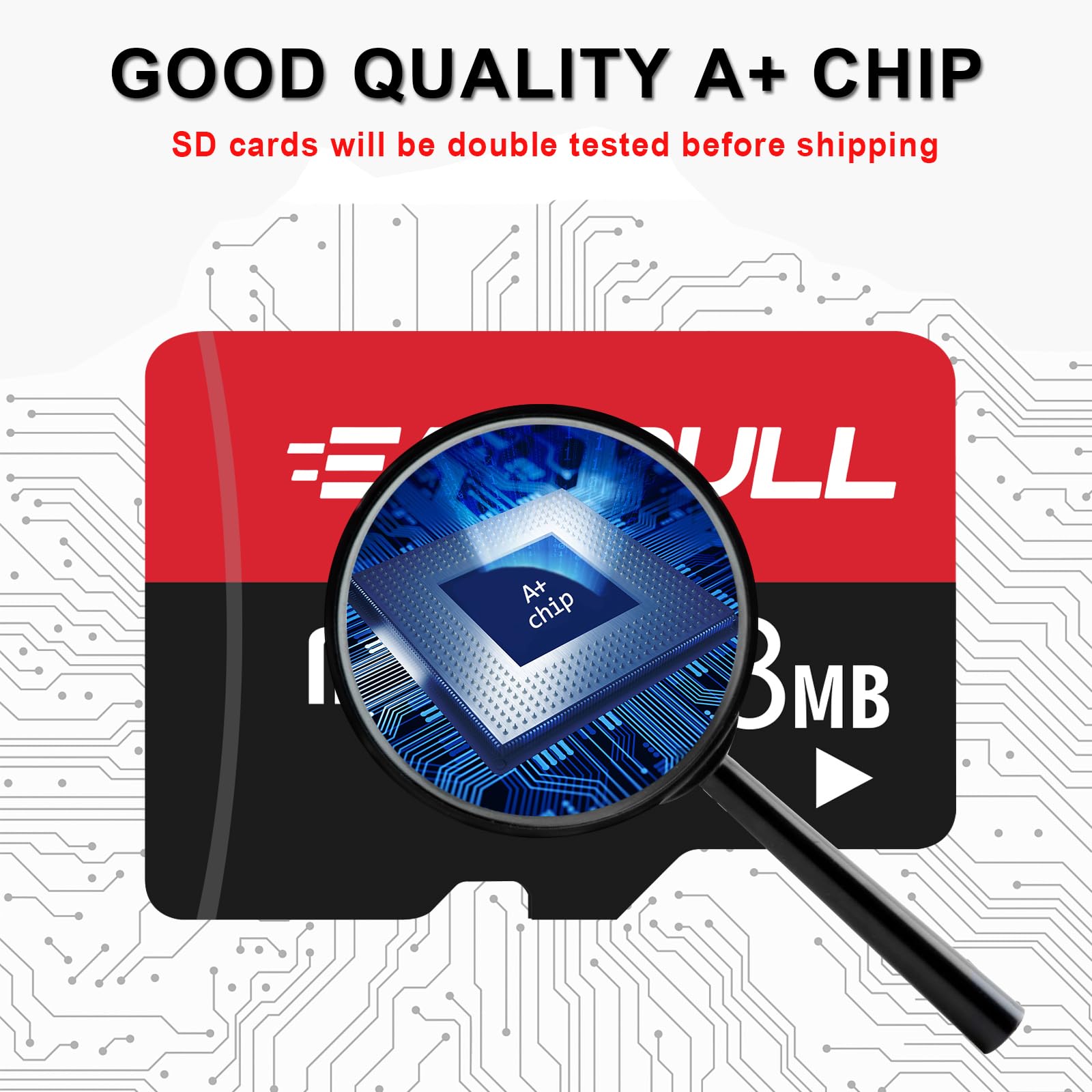 (Not 128Gb) 128Mb 10 Pack Of Micro Sd Cards, Eastbull Sd Memory Cards 128Mb Sd Cards Pack Full Hd Video 90Mb/S Uhs I U1 Class 10