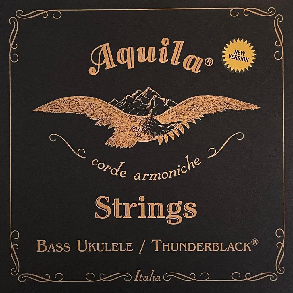 Aquila Strings For Bass Ukulele, Black (Aq Bub 140U)