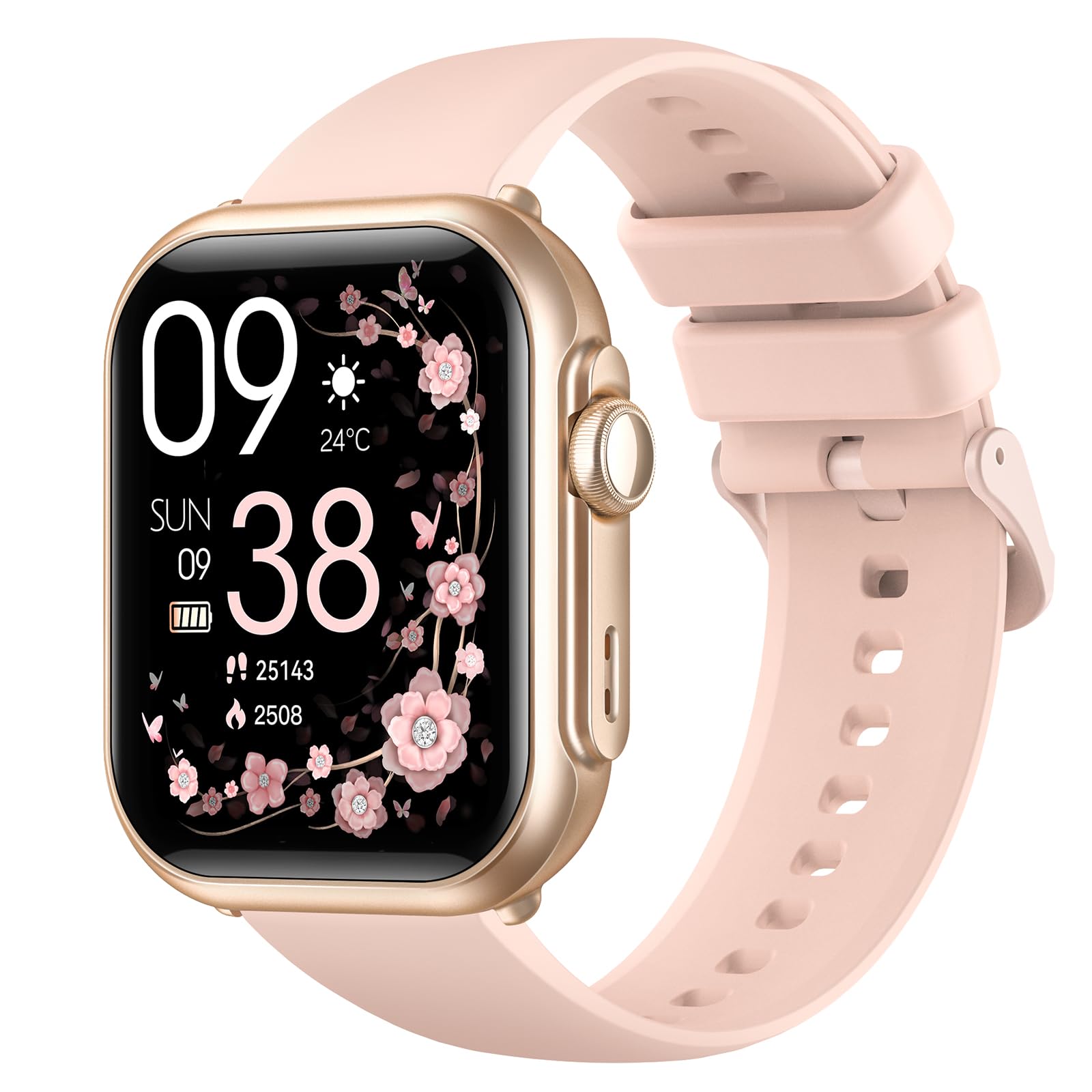 Banlvs Smart Watches For Men Women: Smart Watch With 1000Mah 100 Day Battery Life Bluetooth Call Heart Rate Blood Pressure Spo2 