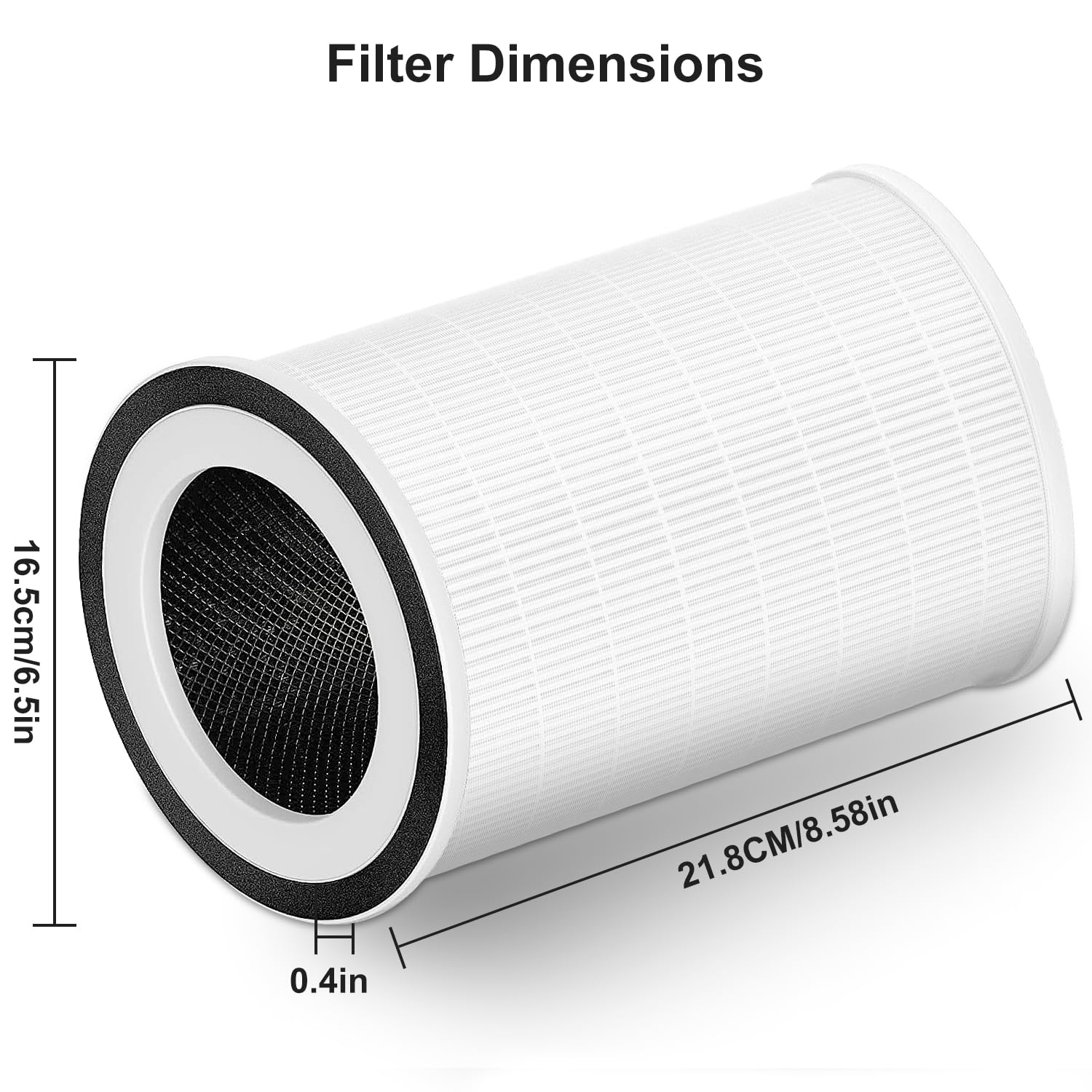 True Kilo High Efficiency Filter, Compatible With Afloia Kilo, Kiloplus, Kilo Pro, Miro, Miro Pro And Morento Kilo, True 360 3 S
