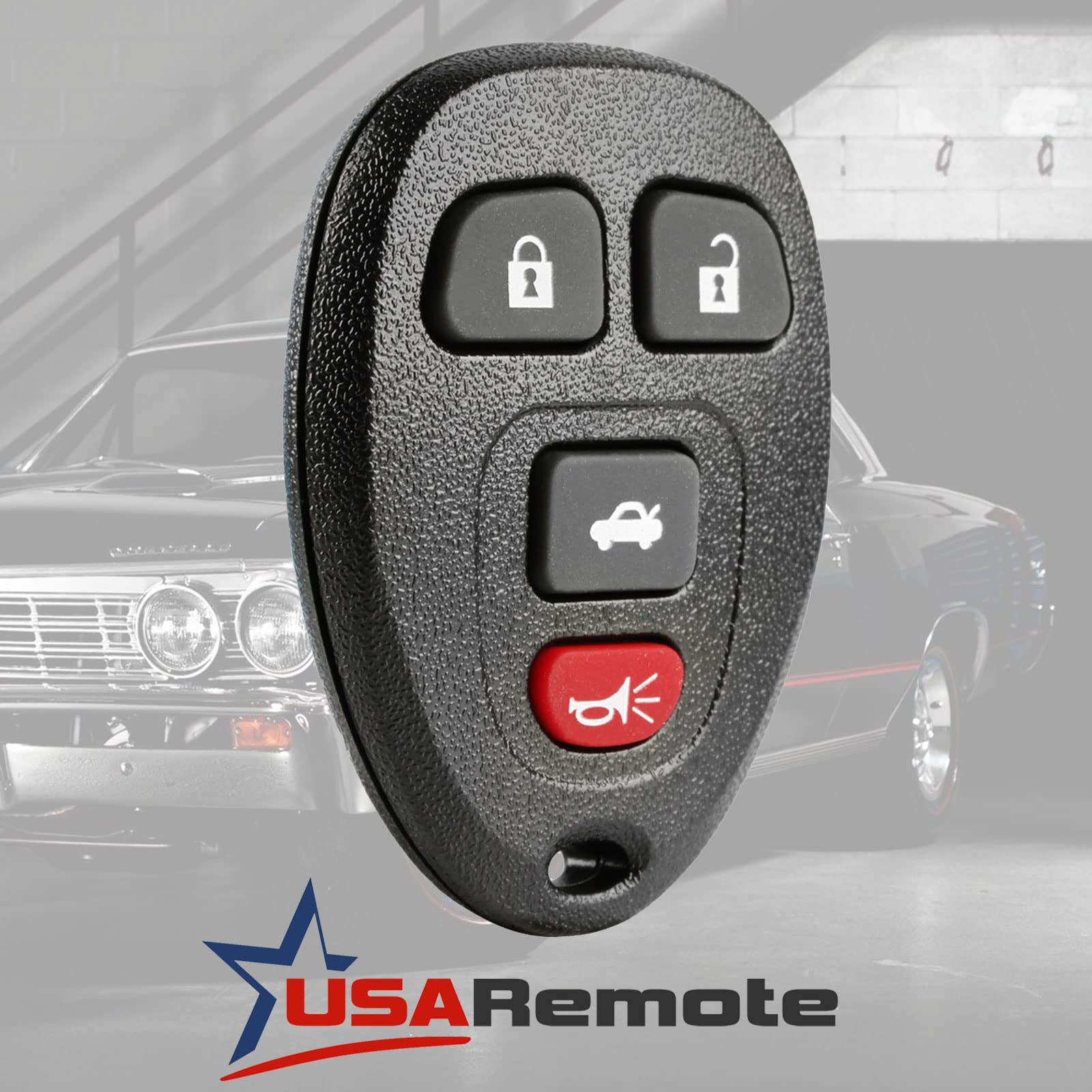 Keyless Entry Remote Ignition Key Fits Buick Lucerne / Chevy Impala Monte Carlo / Cadillac Dts (Ouc60270, Ouc60221)