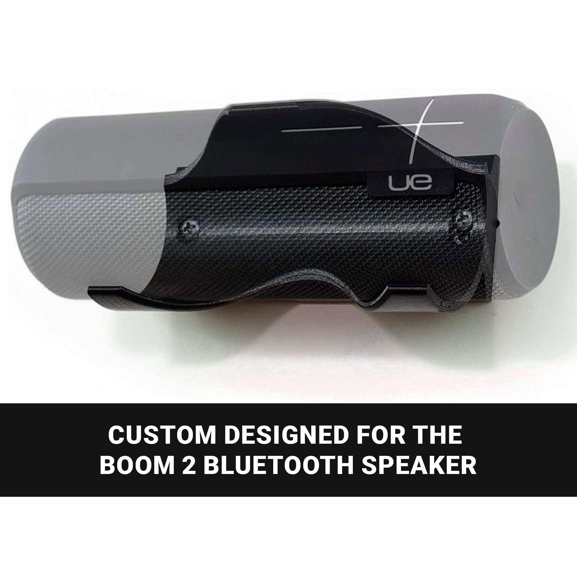 Spartan Mounts Bluetooth Speaker Wall Mount For Ultimate Ears Boom 2 Speakers, Low Profile Mount Anywhere Design For Home, Offic