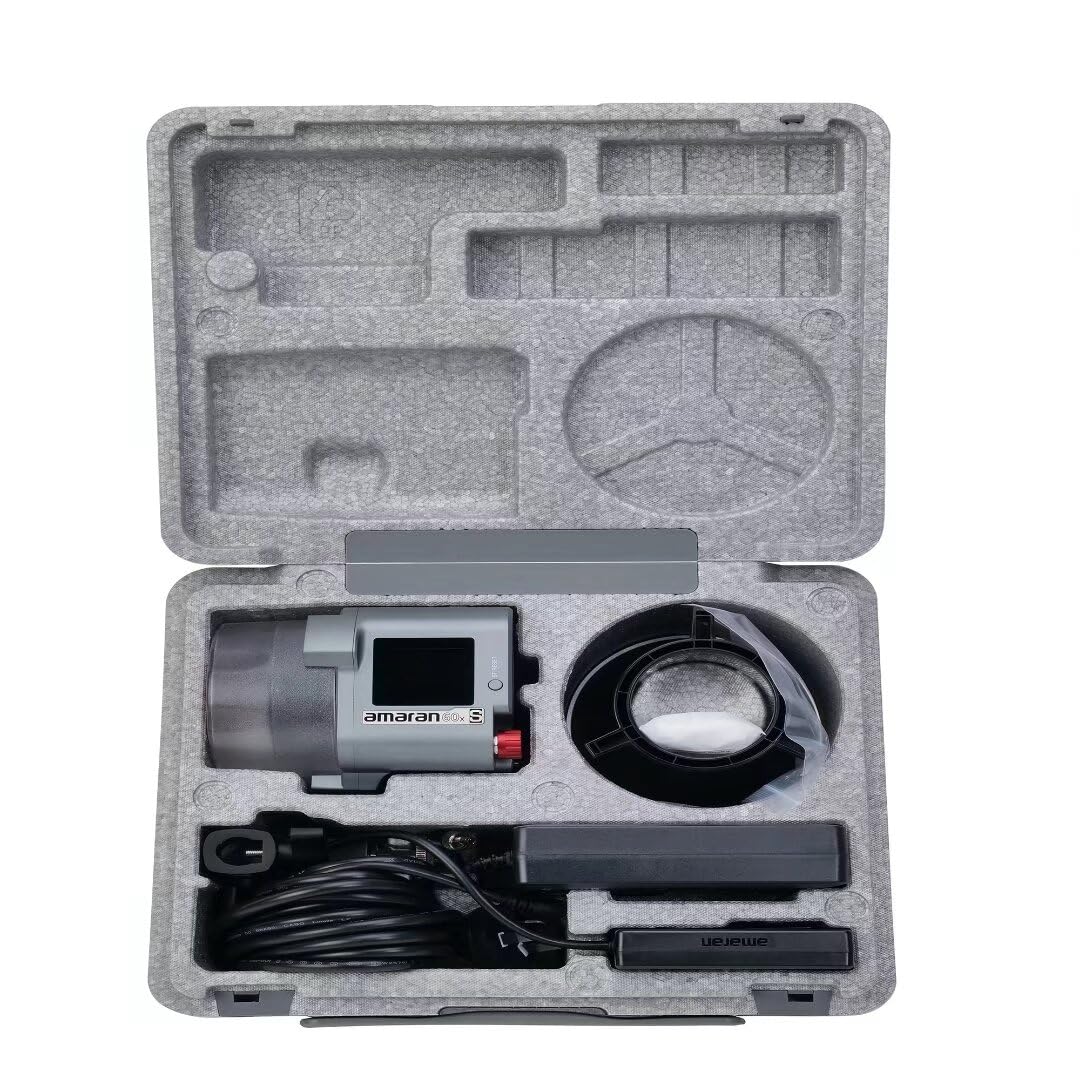 Aputure Amaran Cob 60X S Led Video Light 60W Bi Color 2700 6500K Bowens Mount Point Source Led Photography Lighting For Vlogger,