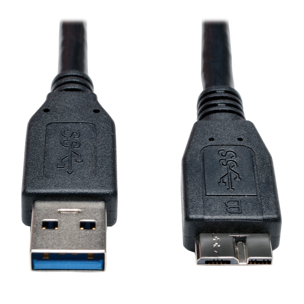 Tripp Lite 3 Feet Usb 3.0 Superspeed Device Cable A To Micro B M/M, Black (U326 003 Bk)