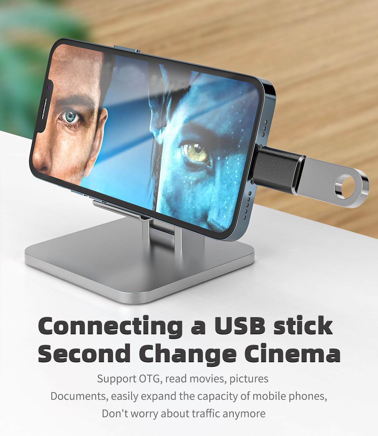 Iphone Otg Adapter(2Pack)Usb Female To Lightning Male Dongle For 14 13 11 12 Pro Max Xr X Xs 8 7 Se Plus Camera Card Reader Usb