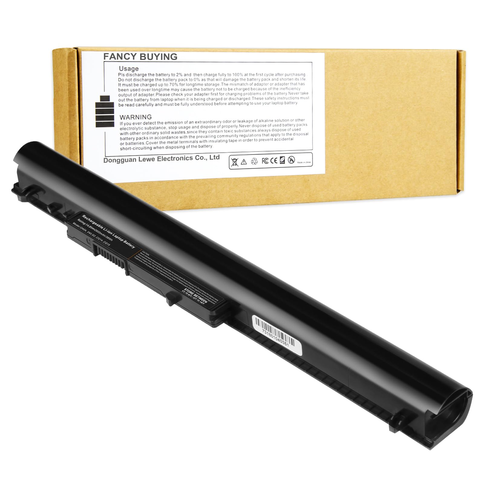 Fancy Buying 38Wh Spare 746641-001 Laptop Battery for HP OA04 OA03 740715-001 746458-421 751906-541 HSTNN-LB5Y HSTNN-LB5S OA0404