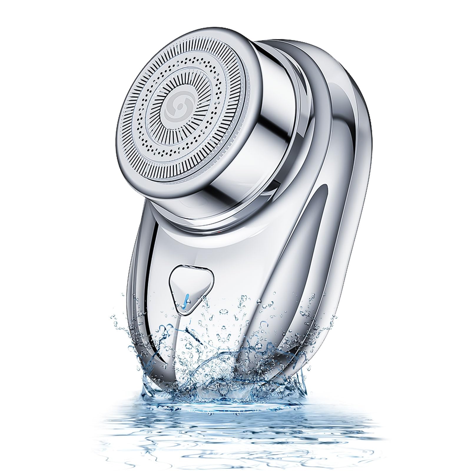 Oynupikr Mini Electric Shaver, Mini Portable Shaver, Electric Razor For Men, Usb Rechargeable Waterproof Shaver For Travel Offic