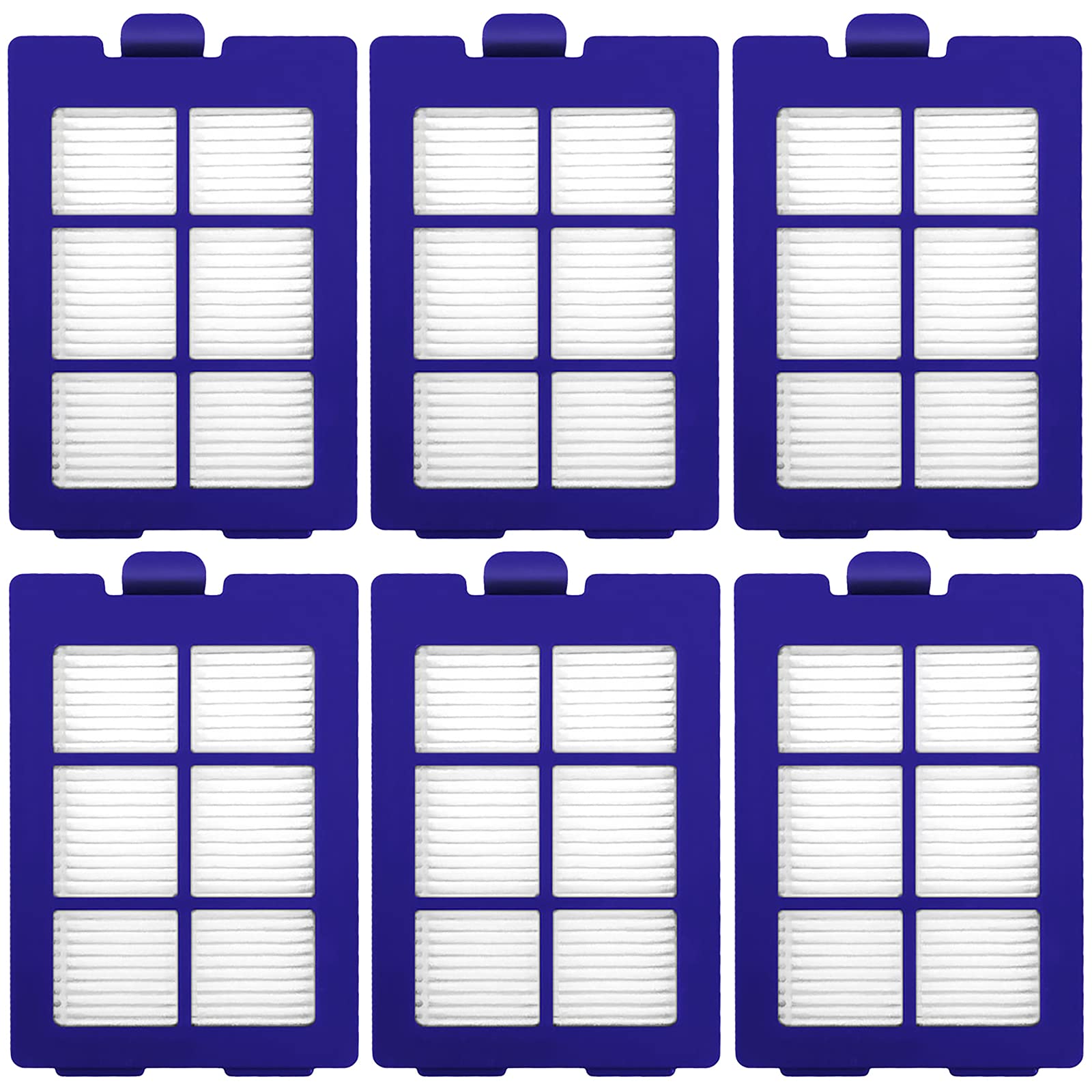 Filter Replacement For Eufy Robovac X8 Robot Vacuum, Accessories For Eufy X8 Hybrid Vacuum Filter(6Pack)
