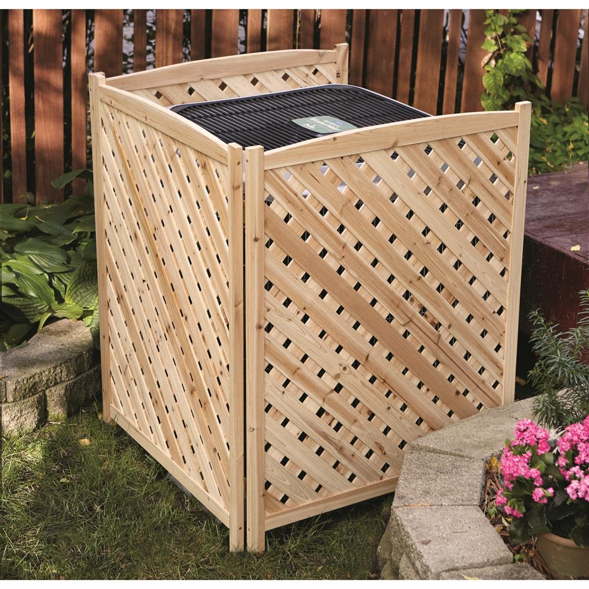 Castlecreek Air Conditioner Fence Screen, Ac Covers For Outside To Hide Air Conditioner & For Outdoor Privacy