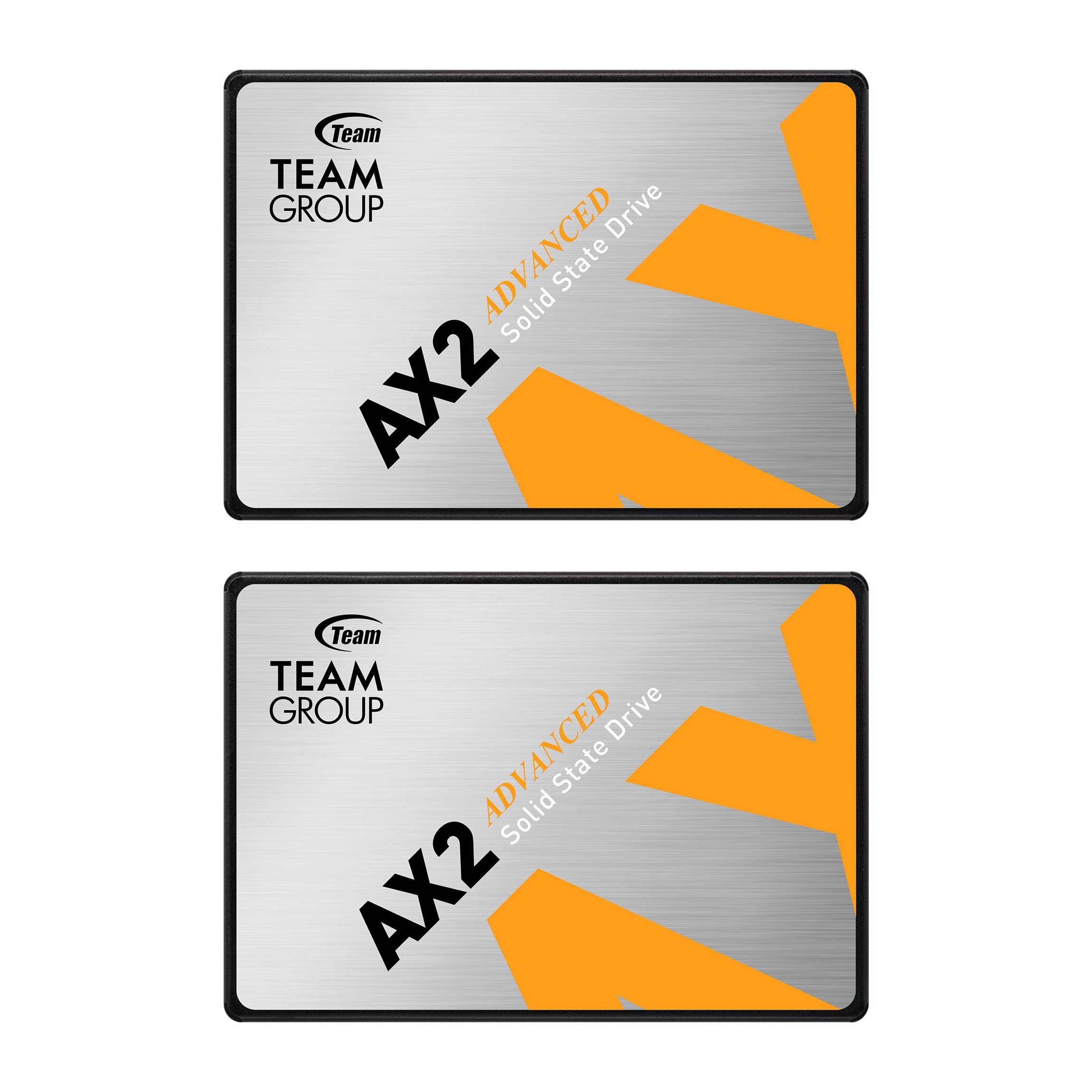 Teamgroup Ax2 2Tb 2 Pack 3D Nand Tlc 2.5 Inch Sata Iii Internal Solid State Drive Ssd (Read Speed 550 Mb/S) Compatible With Lapt