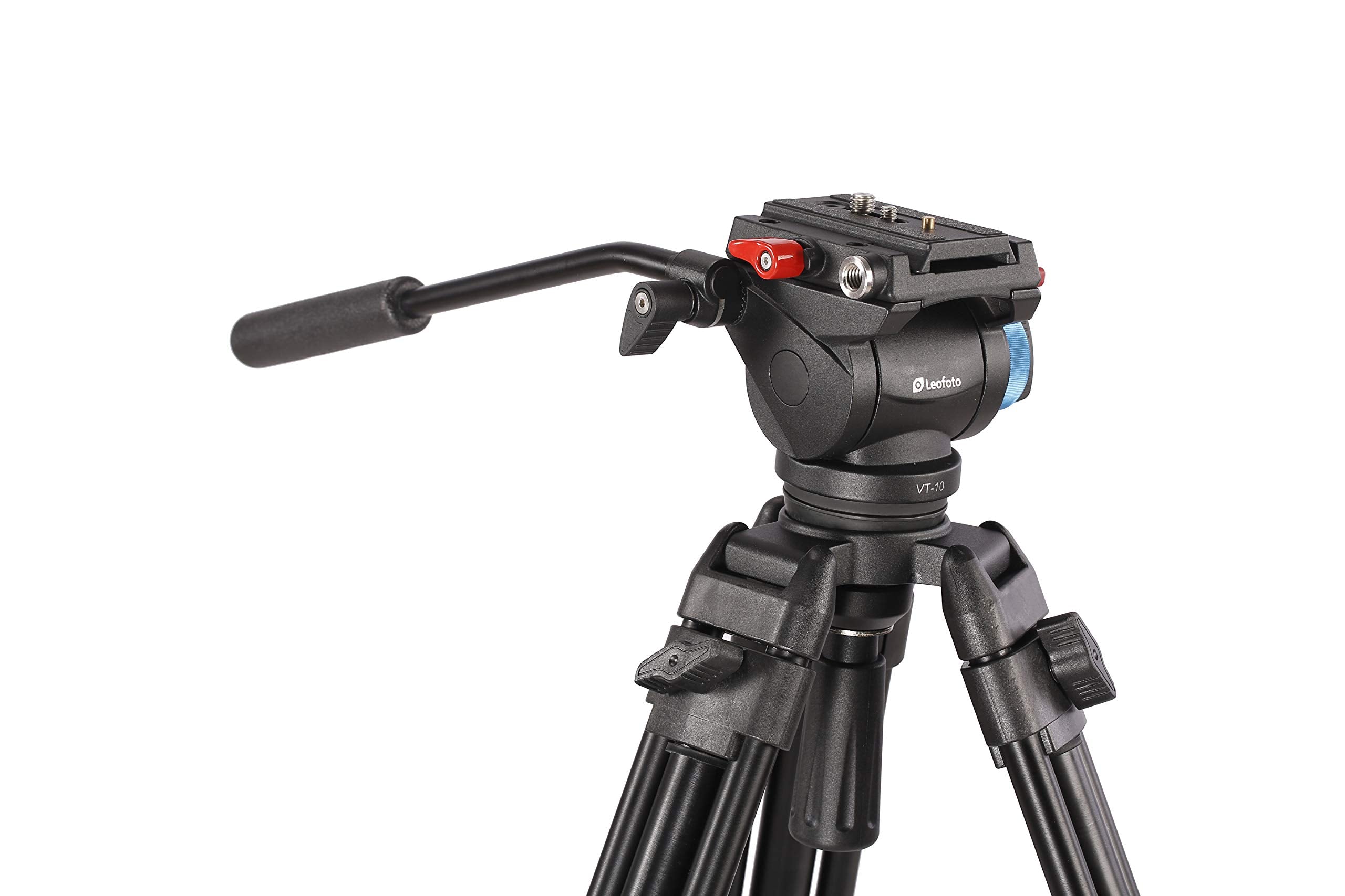 Leofoto Vt 10 Video Head 60Mm Half Ball Fluid Drag For 60 Bowl Tripod