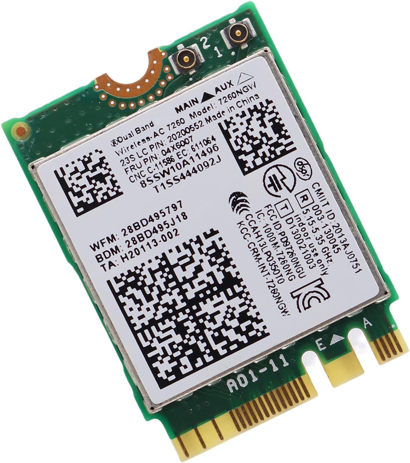 Realtek Rtl8822Be Wifi 802.11 A/B/G/N/Ac Bluetooth 4.2 M.2 Ngff Wireless Card 915622 001 For Hp Laptop Systems
