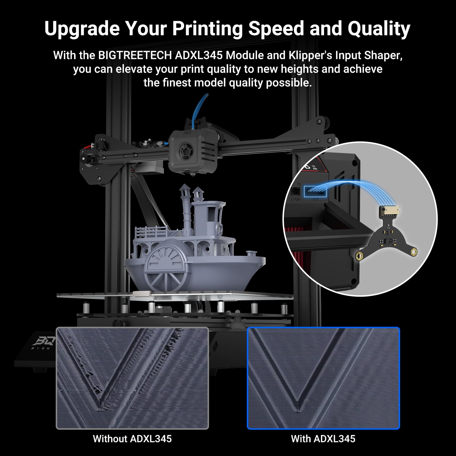 Bigtreetech Pad 7 Touch Screen Based On Klipper Firmware 7 Inch Open Source Smart Pad With Cb1 Board Klipperscreen For Biqu B1 S