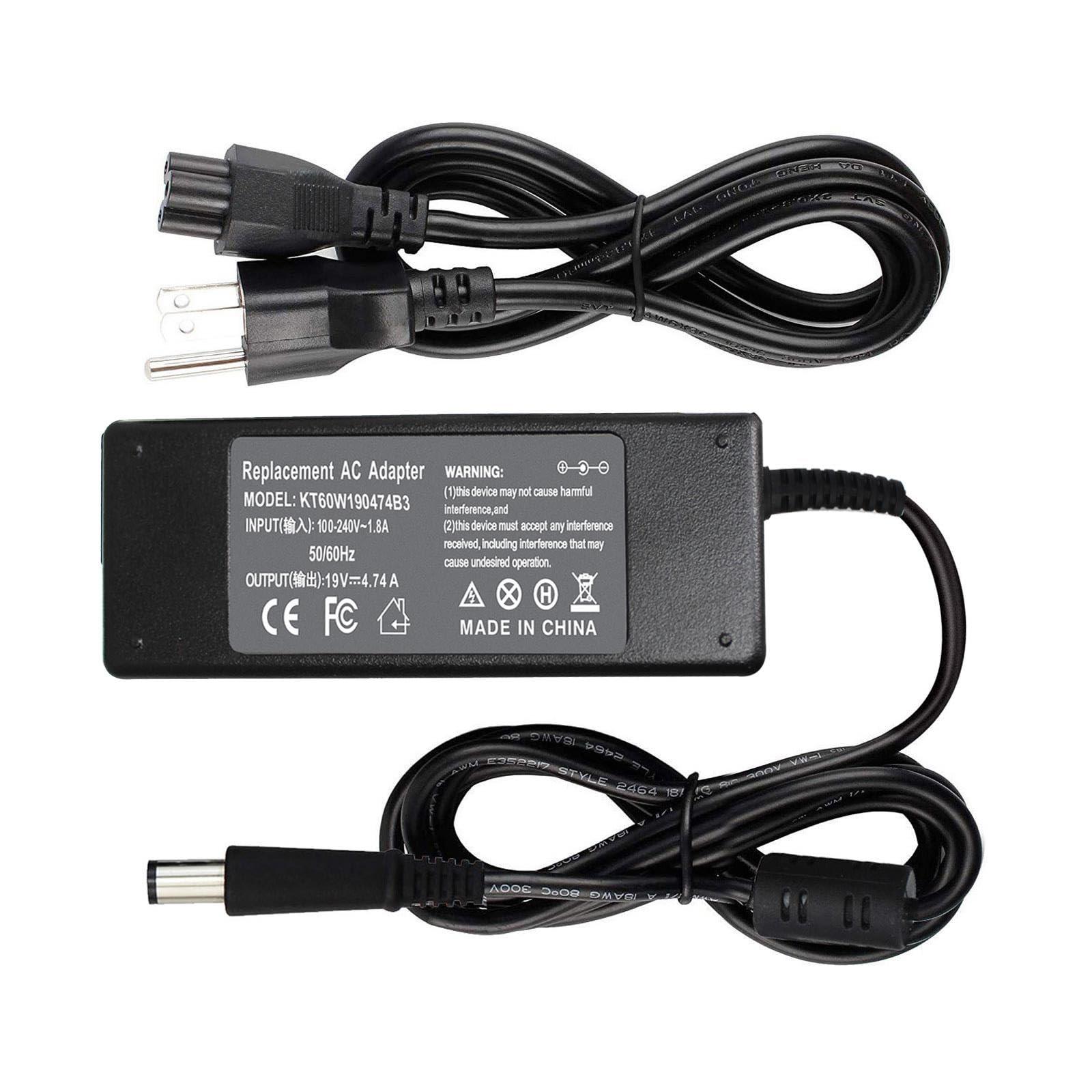 90W 19V 4.74A Power Supply Ac Charger For Hp Pavilion All-In-One Desktop Pc 22-3030 22-3110 23-G010 24-G020 18-5110 19-2304 20-B