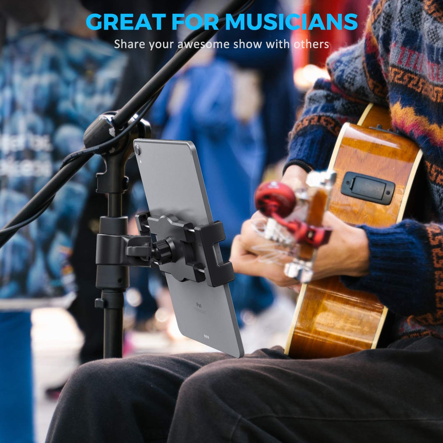 Kdd Spin Bike Tablet Holder Mount, Phone Ipad Holder Stand Exercise Bike Handlebar Mount For Stationary Bicycle, Treadmill, Micr