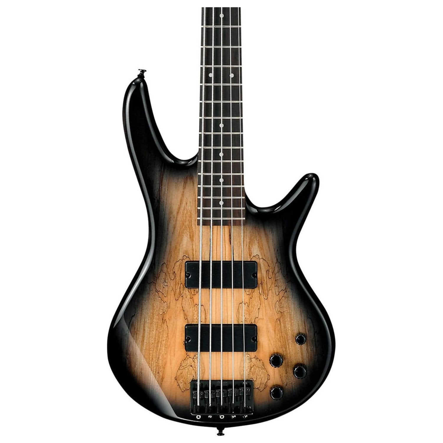 Ibanez Gsr205Sm 5 String Electric Bass Natural Grey Burst W/Spalted Maple Top