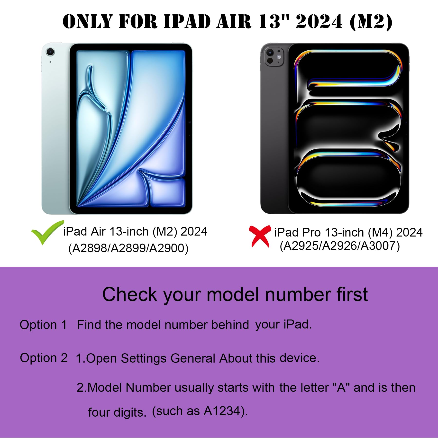 Ccmao Case For Ipad Air 13 Inch (M2) 2024, Ipad Air 13 Inch Case With Kickstand And Pencil Holder For Pencil Pro/Usb C, Heavy Du