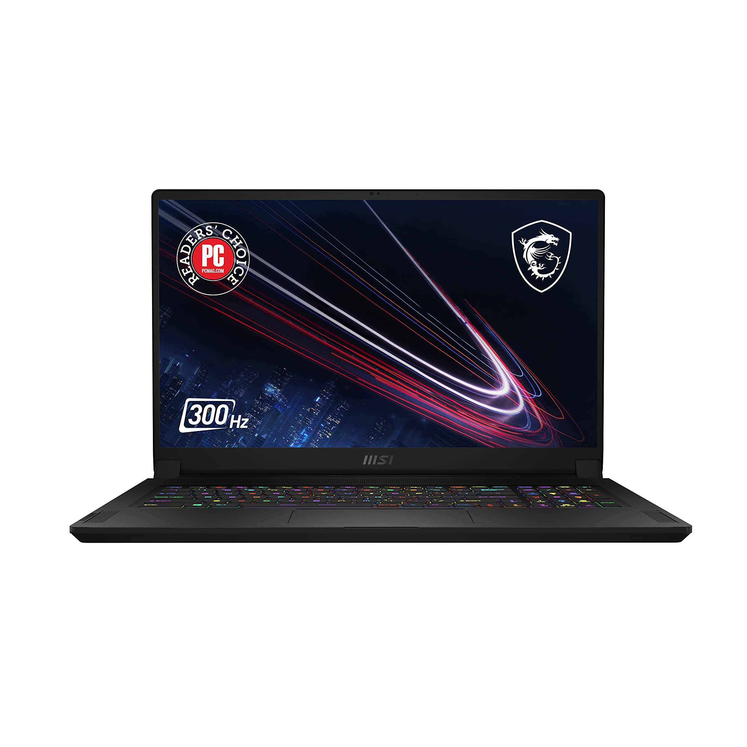 MSI GS76 Stealth Gaming Laptop: 17.3 300Hz FHD 1080p Display, Intel Core i7-11800H, NVIDIA GeForce RTX 3080, 32GB, 1TB SSD, Thun