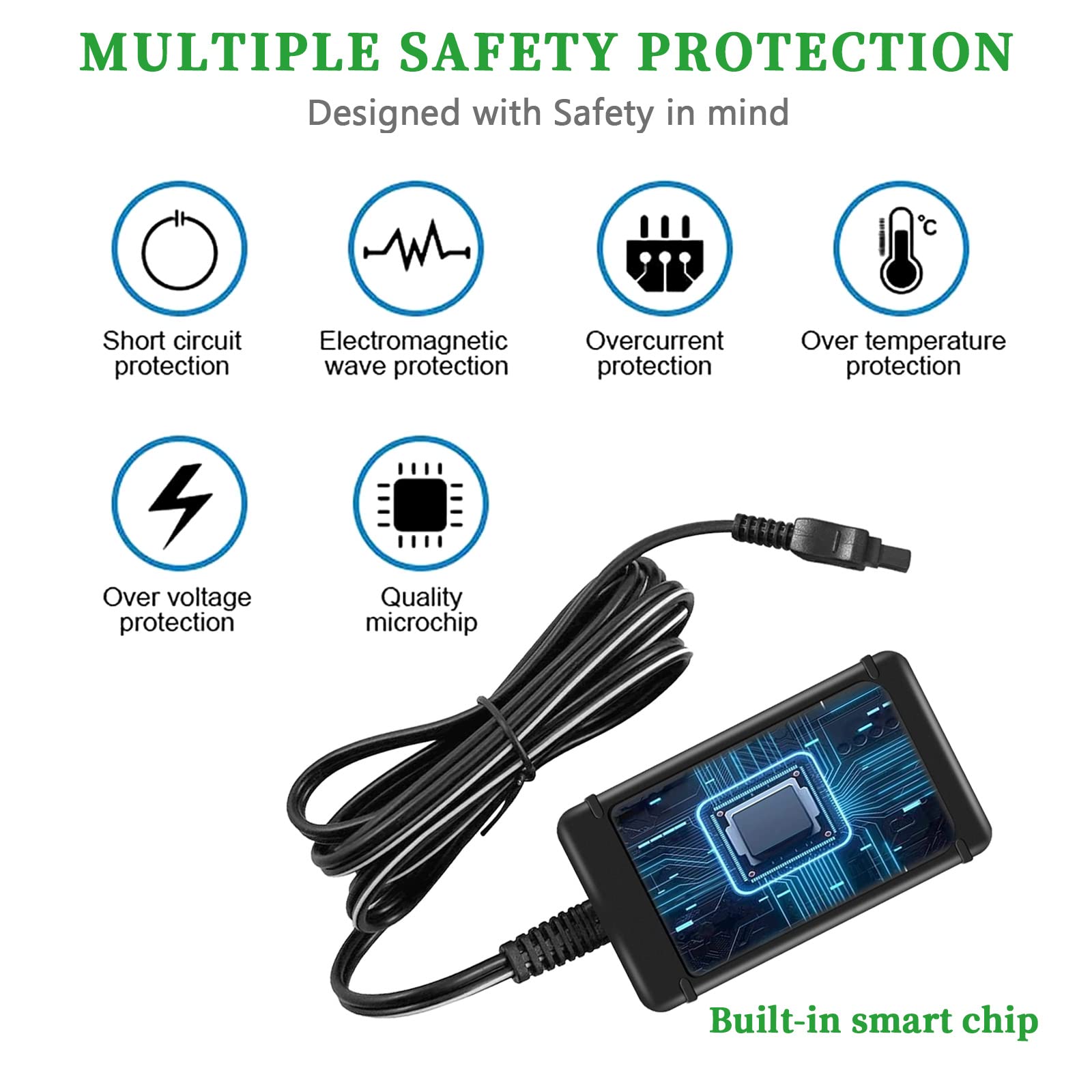 Gonine AC-L100 Charger for Sony Handycam Camcorders CCD-TRV108/308/118/128/138, Replacement for AC-L15/AC-L10/AC-15