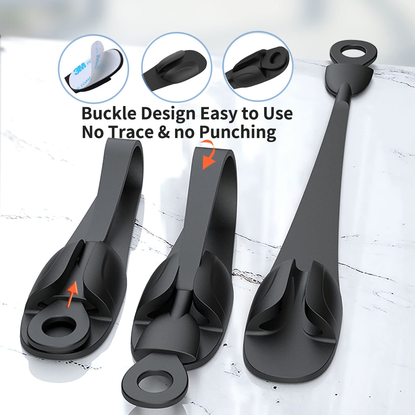 Umust Cord Bundler,6Pcs Cord Organizer For Appliances, Kitchen Appliance Cord Holder, Silicone Cable Organizer,Damage Fre Applia