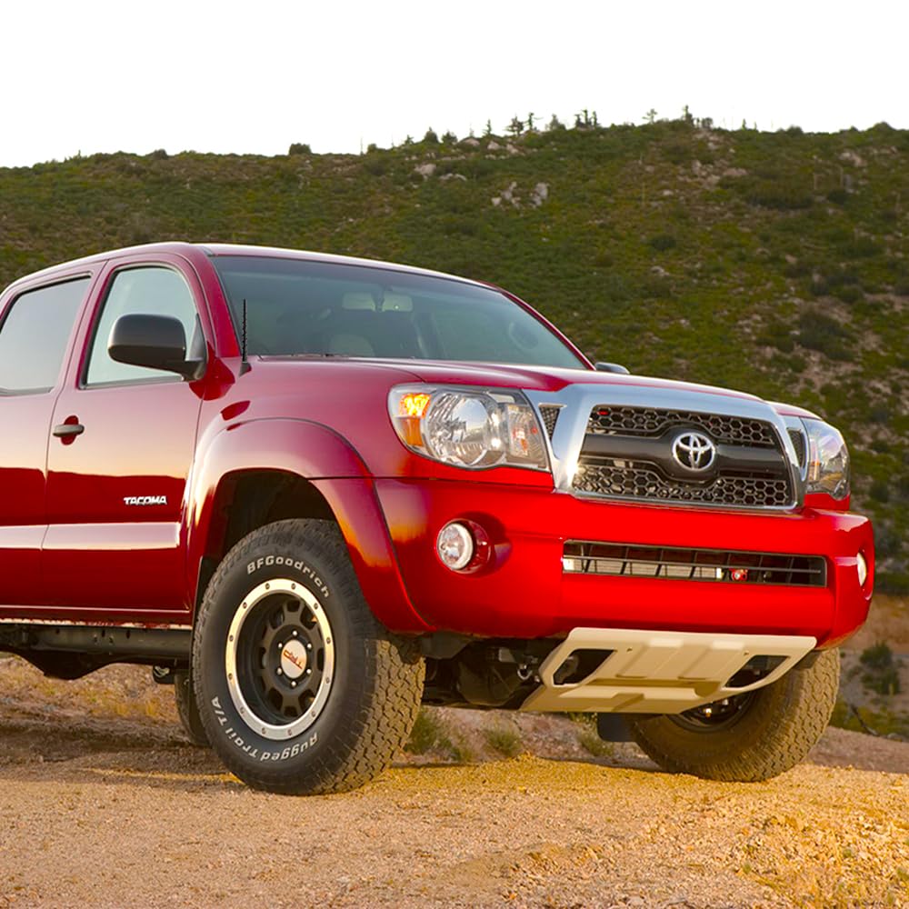 Vofono 7 Inch Antenna Compatible With 2000 2025 Toyota Tundra Tacoma, Spiral Flexible Rubber Antenna Replacement