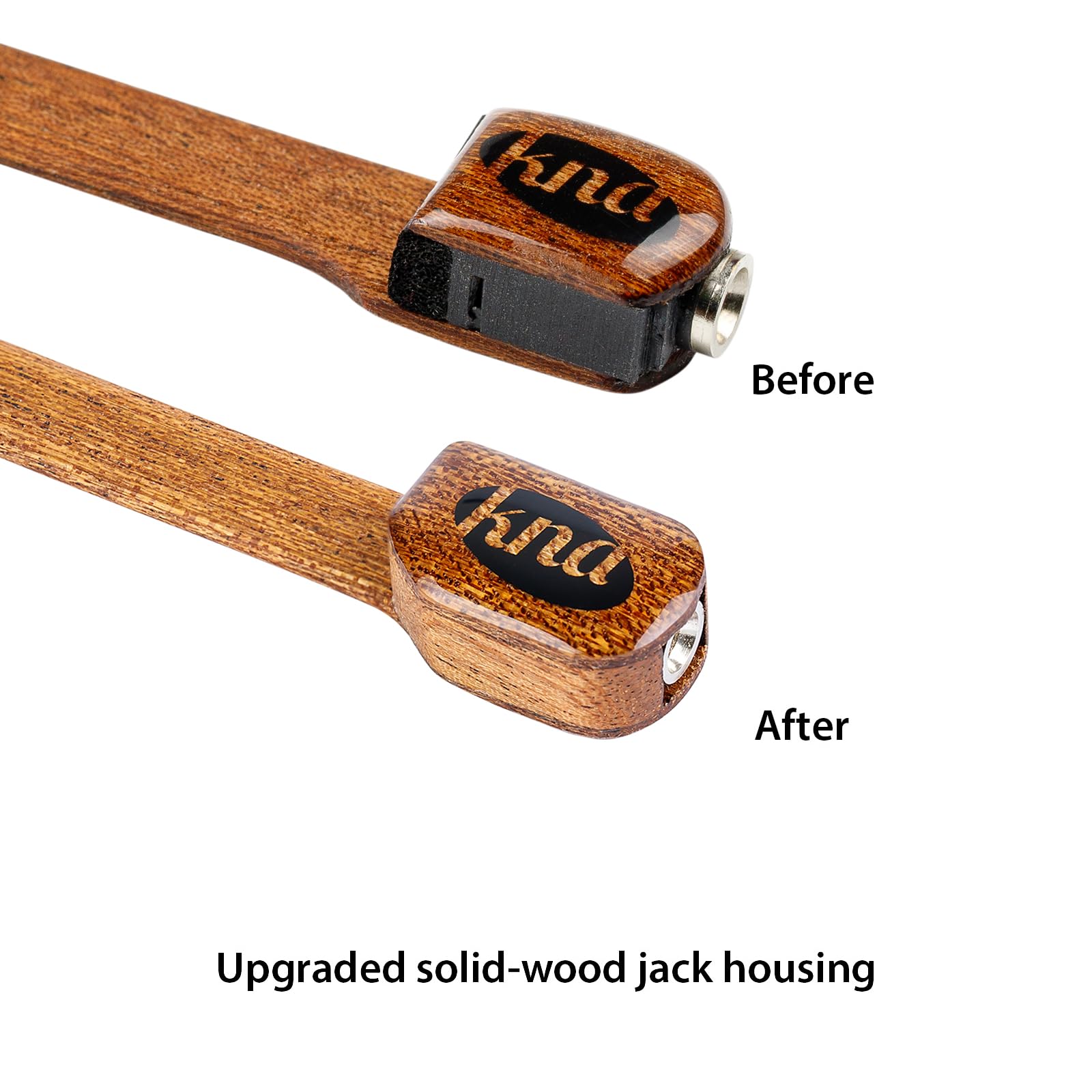 Kna Ng-1 Piezo Pickup For Nylon String Guitar, Classical, Flamenco, Natural Acoustic Tone, Lightweight, Detachable, Easy Install