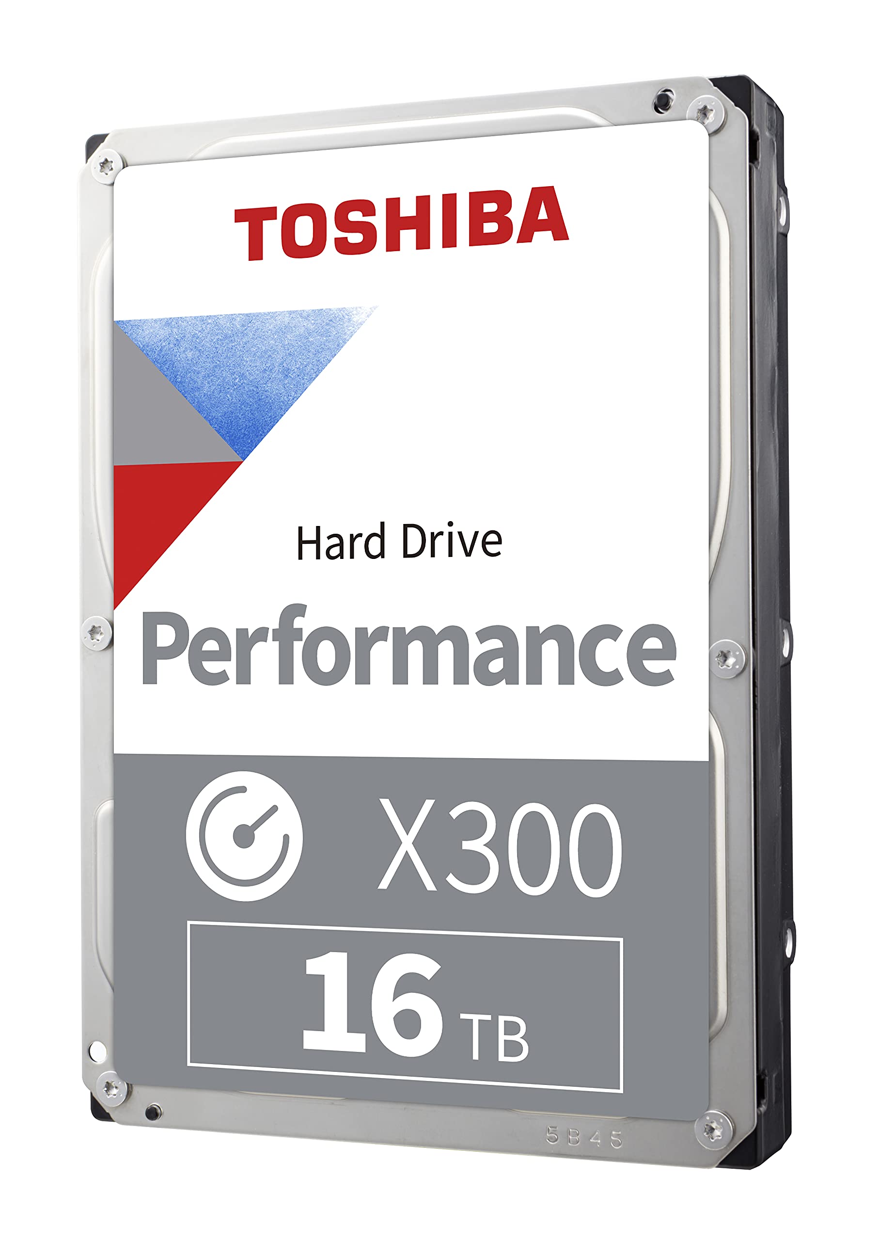 Toshiba X300 16Tb Performance & Gaming 3.5 Inch Internal Hard Drive   Cmr Sata 6 Gb/S 7200 Rpm 512 Mb Cache   Hdwr51Gxzsta