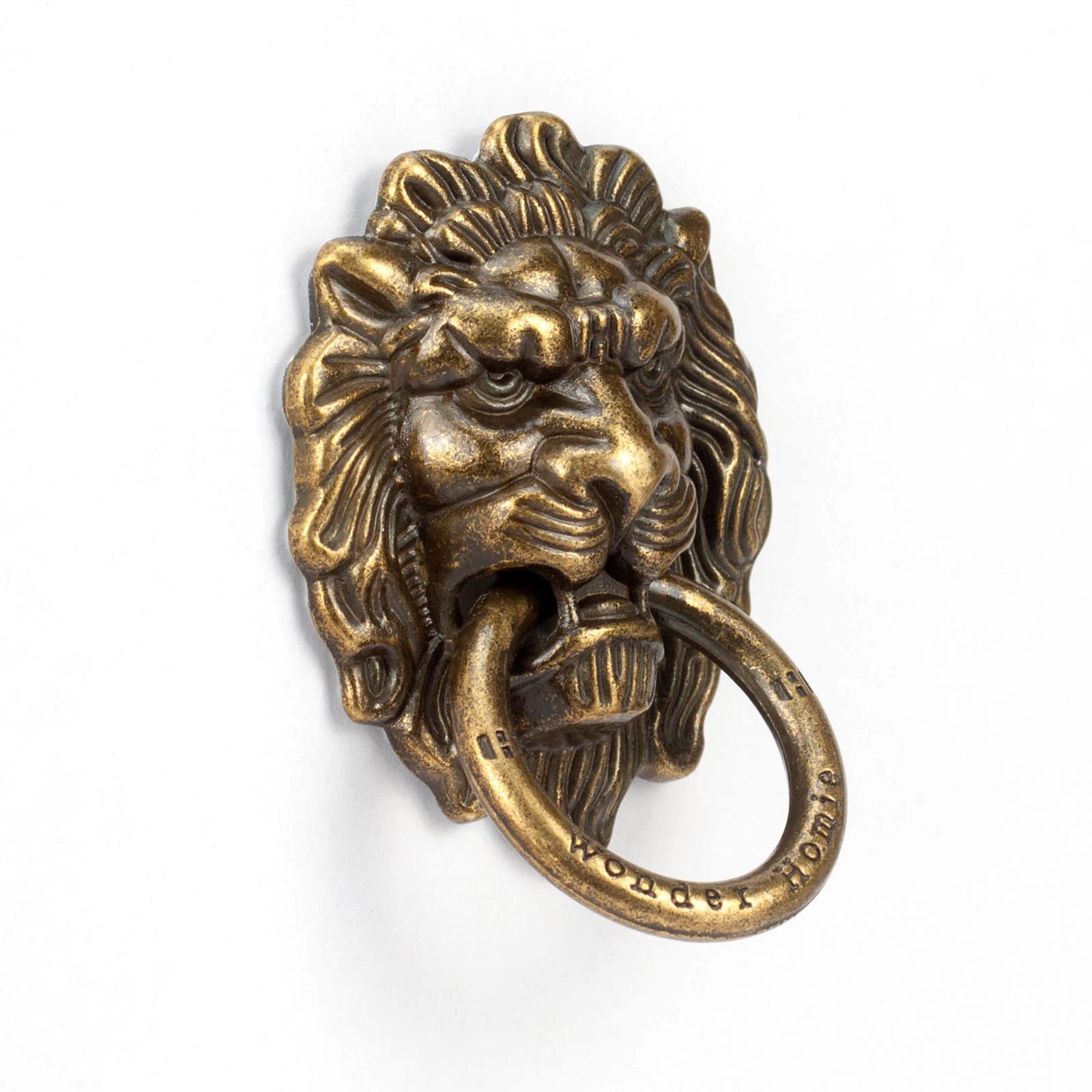 [2 Pack] Lion Head Cell Phone Ring Holder Stand, Finger Ring Kickstand With Polished Metal Phone Grip, Smartphone Accessories(Br